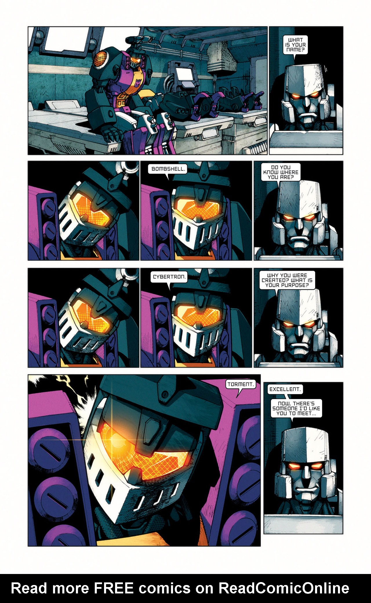 Read online The Transformers: All Hail Megatron comic -  Issue #7 - 7