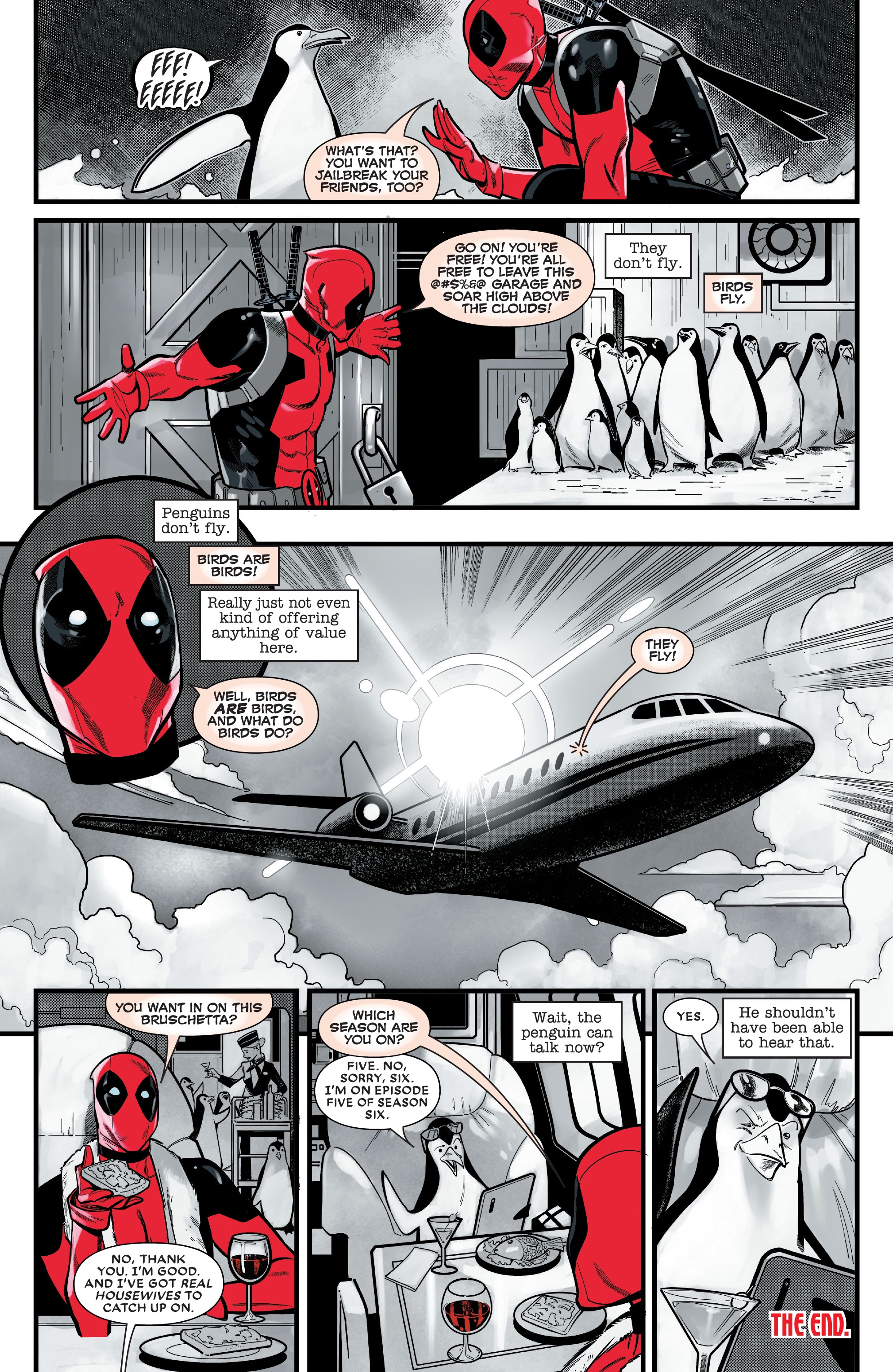 Read online Deadpool: Black, White & Blood comic -  Issue #3 - 12