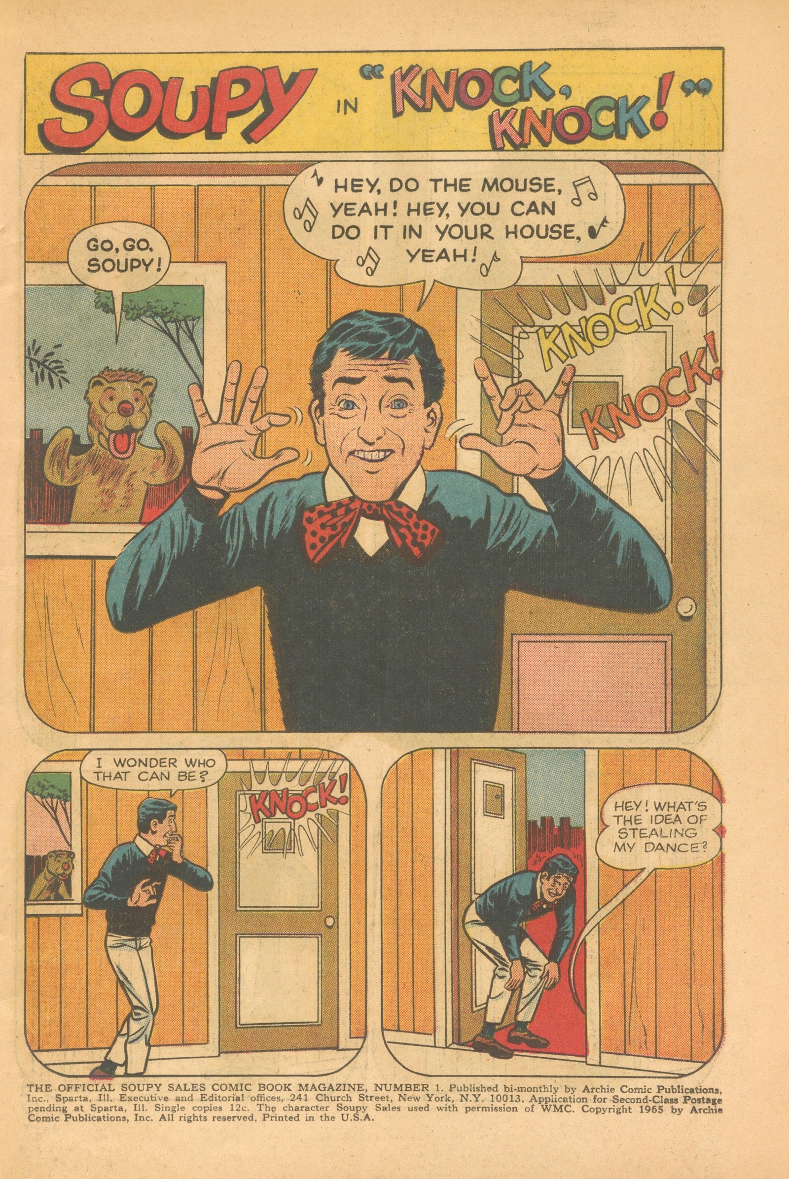 Read online Official Soupy Sales Comic Book comic -  Issue # Full - 3