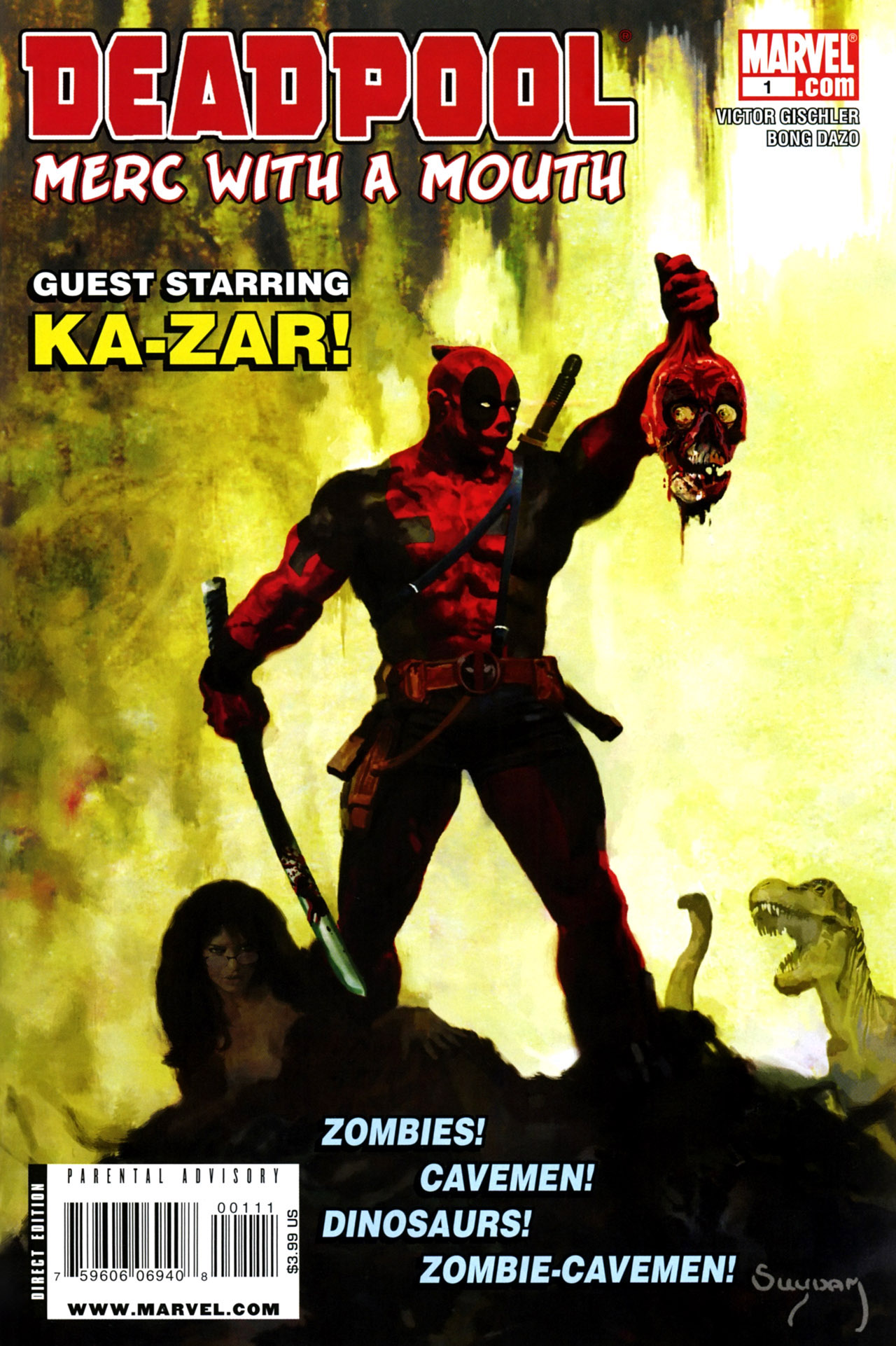 Read online Deadpool: Merc With a Mouth comic -  Issue #1 - 1