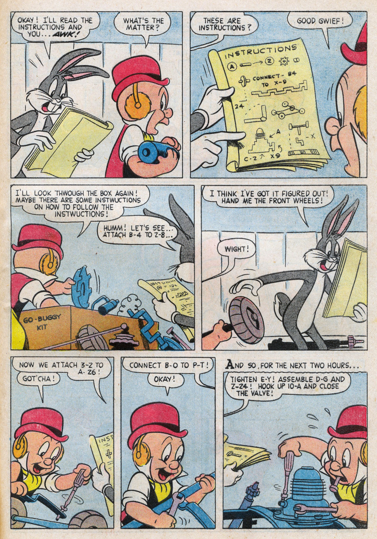 Read online Bugs Bunny's Christmas Funnies comic -  Issue # TPB 9 - 63