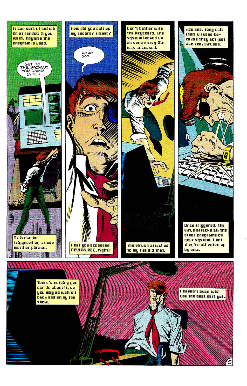 Read online Whisper (1986) comic -  Issue #6 - 7