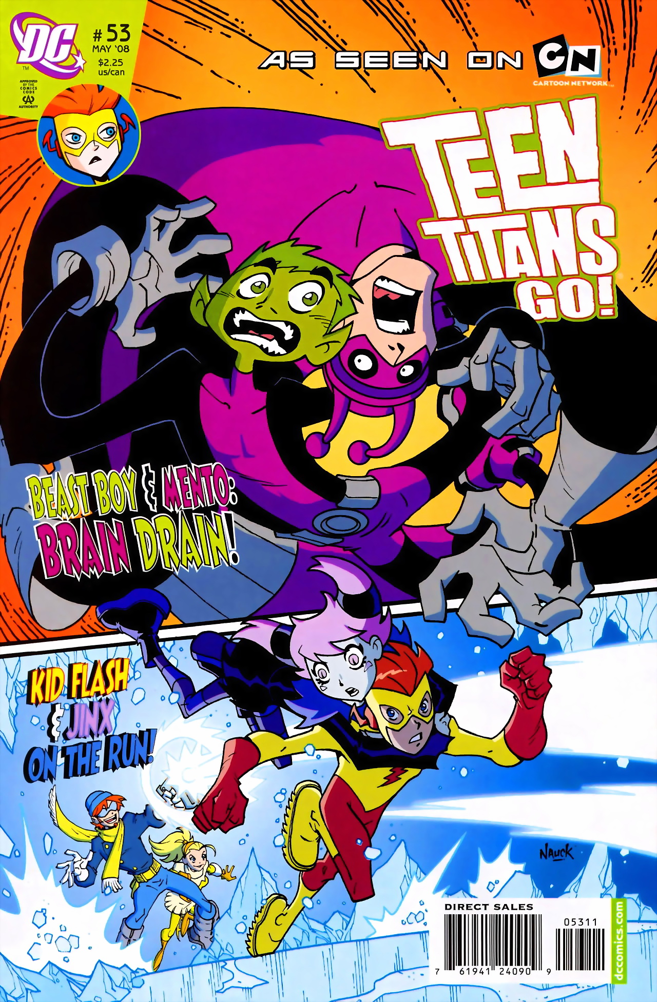 Read online Teen Titans Go! (2003) comic -  Issue #53 - 1