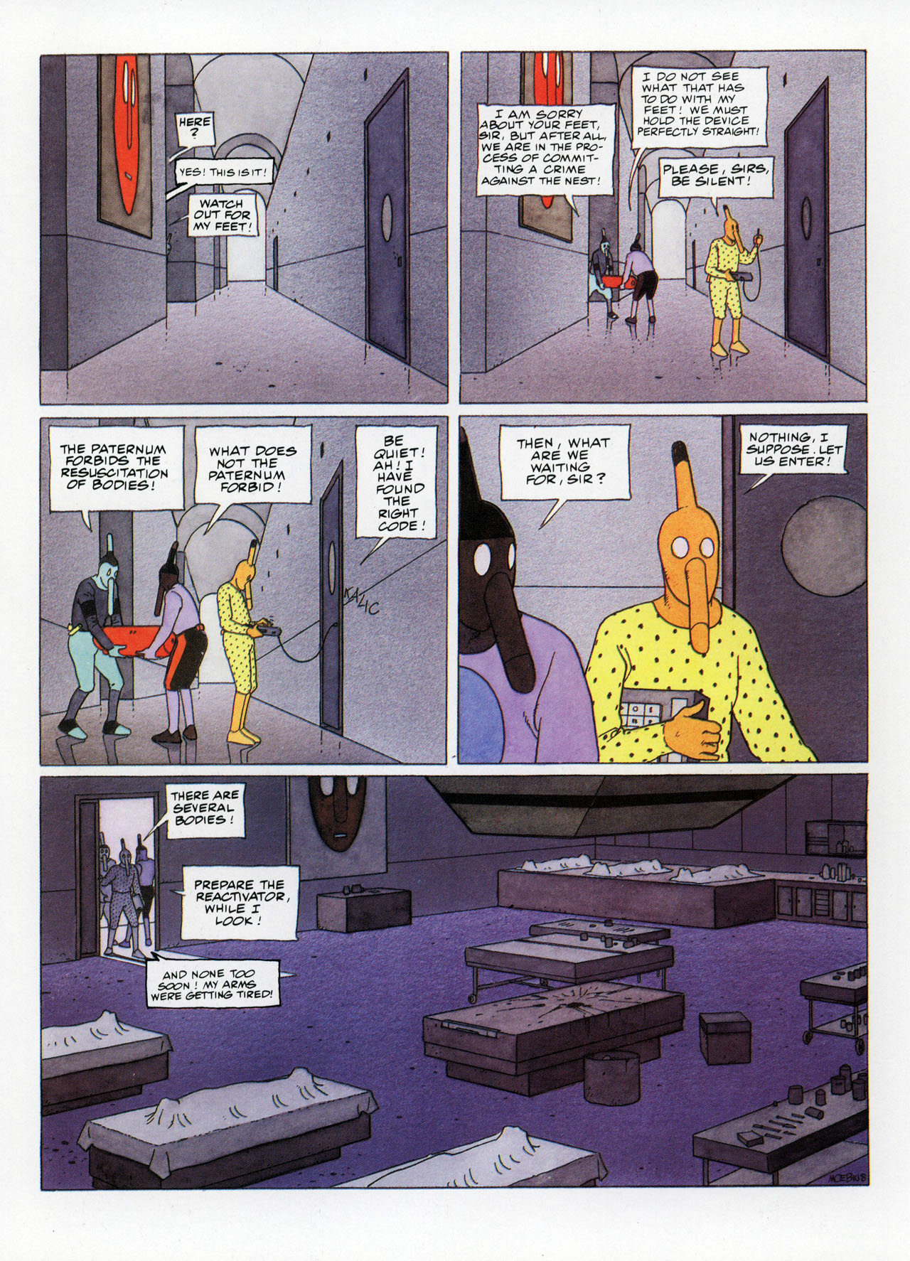 Read online Epic Graphic Novel: Moebius comic -  Issue # TPB 7 - 37