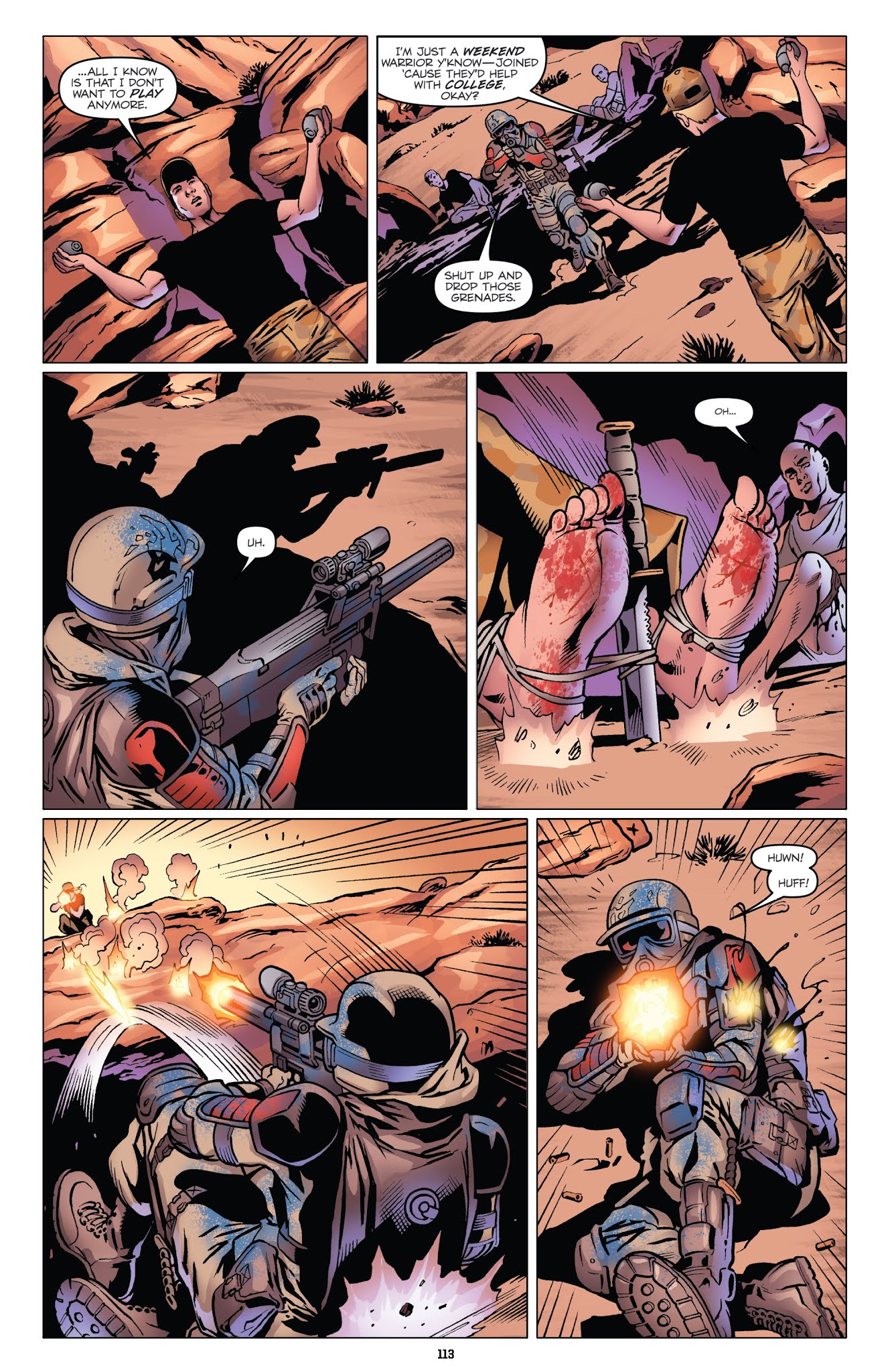 Read online G.I. Joe: The IDW Collection comic -  Issue # TPB 4 - 113