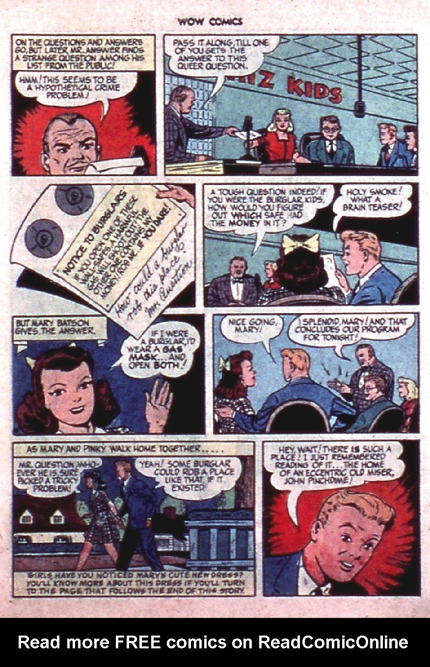 Read online Wow Comics comic -  Issue #28 - 5