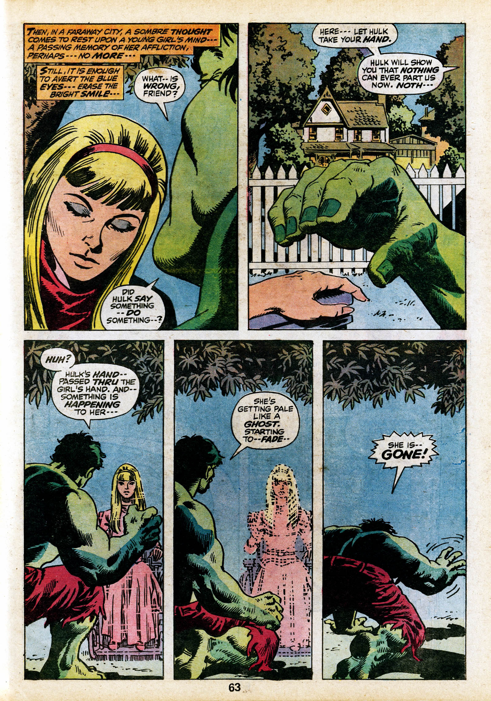 Read online Marvel Treasury Edition comic -  Issue #8 - 63