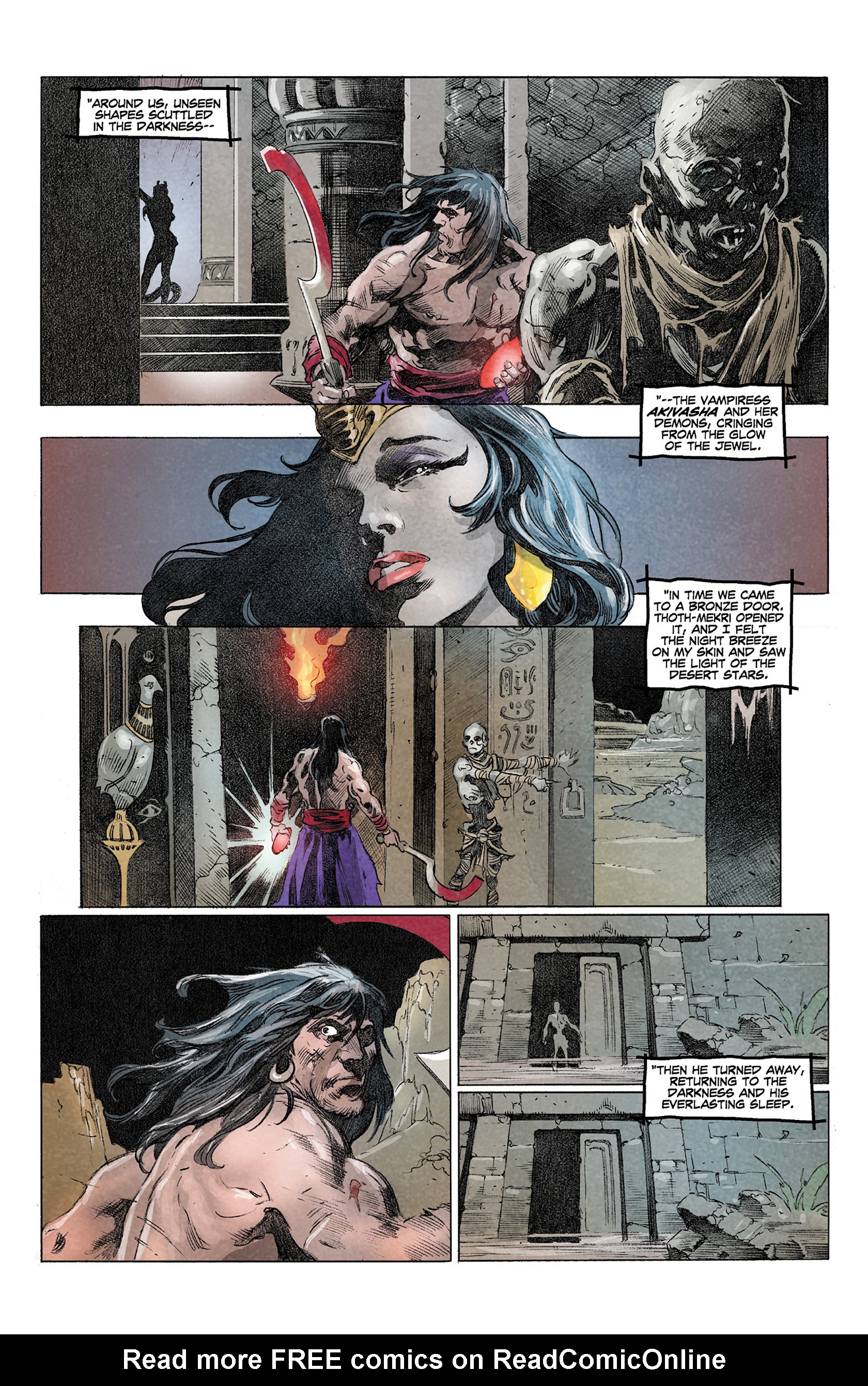 Read online King Conan: The Conqueror comic -  Issue #5 - 6