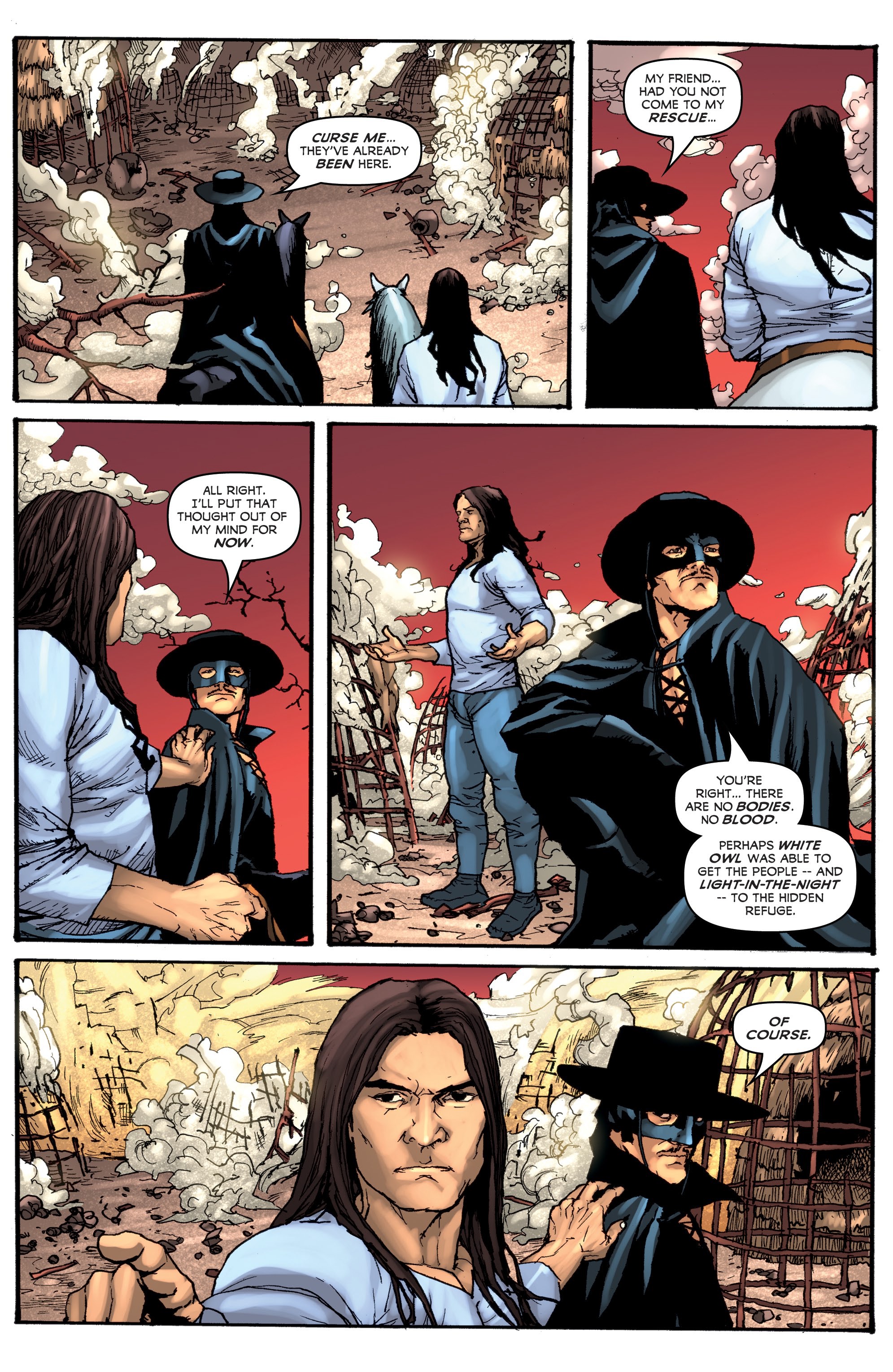 Read online Zorro: Swords of Hell comic -  Issue #3 - 10