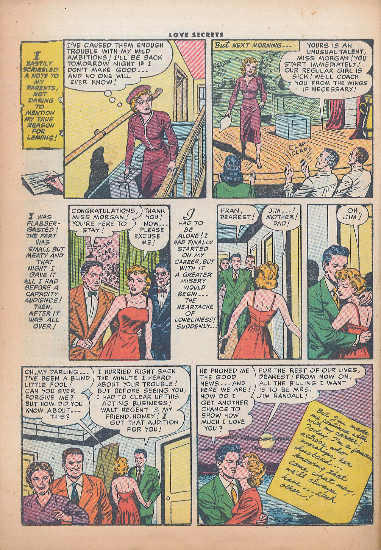 Read online Love Secrets (1953) comic -  Issue #49 - 24