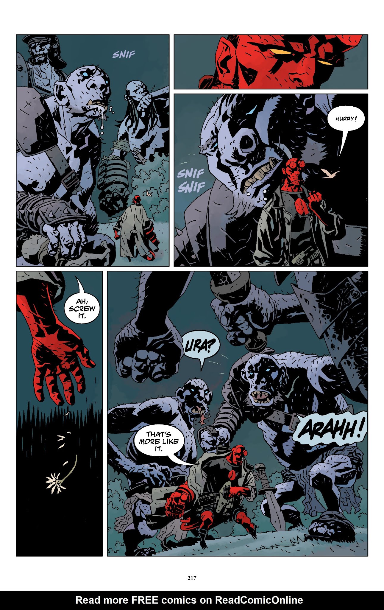 Read online Hellboy Omnibus comic -  Issue # TPB 3 (Part 3) - 18