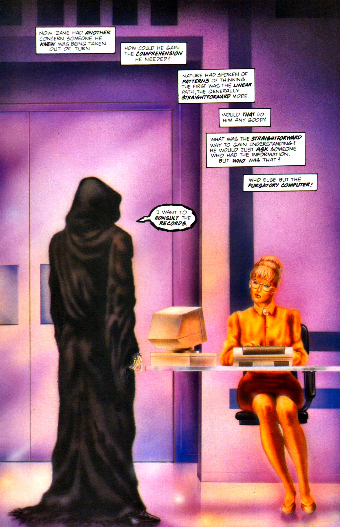 Read online Piers Anthony's Incarnations of Immortality: On A Pale Horse comic -  Issue #4 - 45