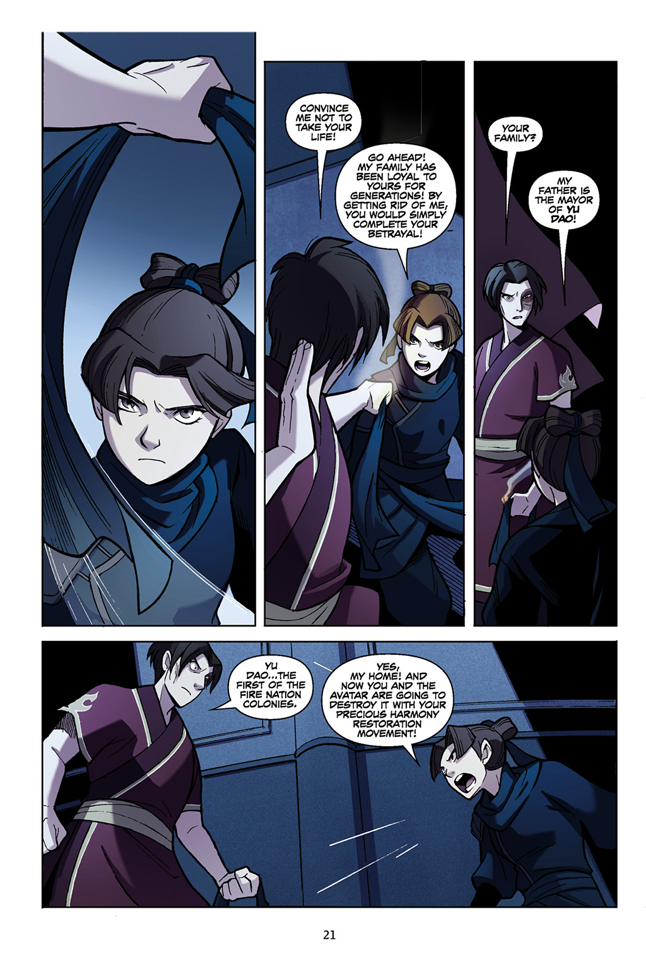 Read online Nickelodeon Avatar: The Last Airbender - The Promise comic -  Issue # Part 1 - 22