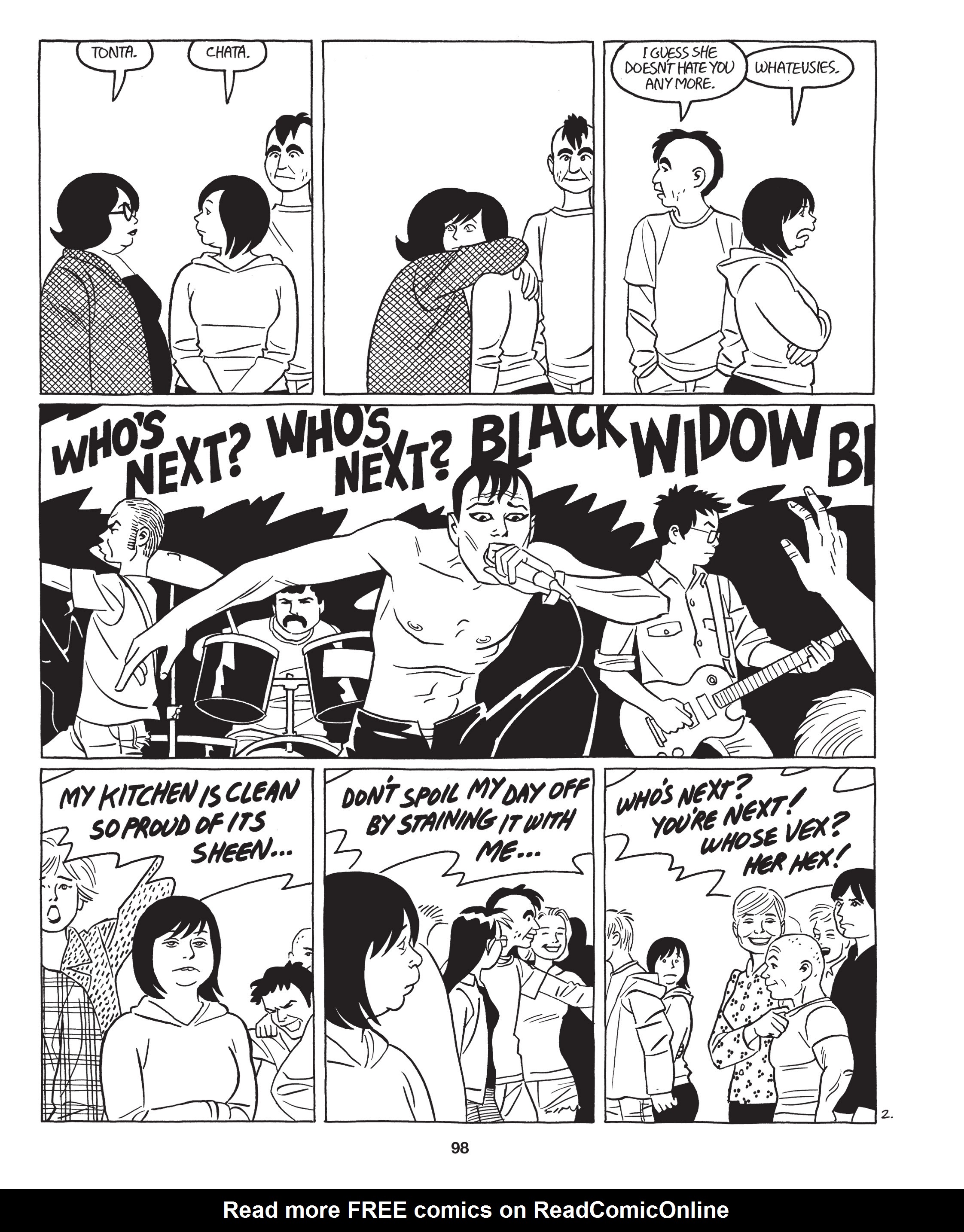 Read online Love and Rockets: New Stories comic -  Issue #6 - 100