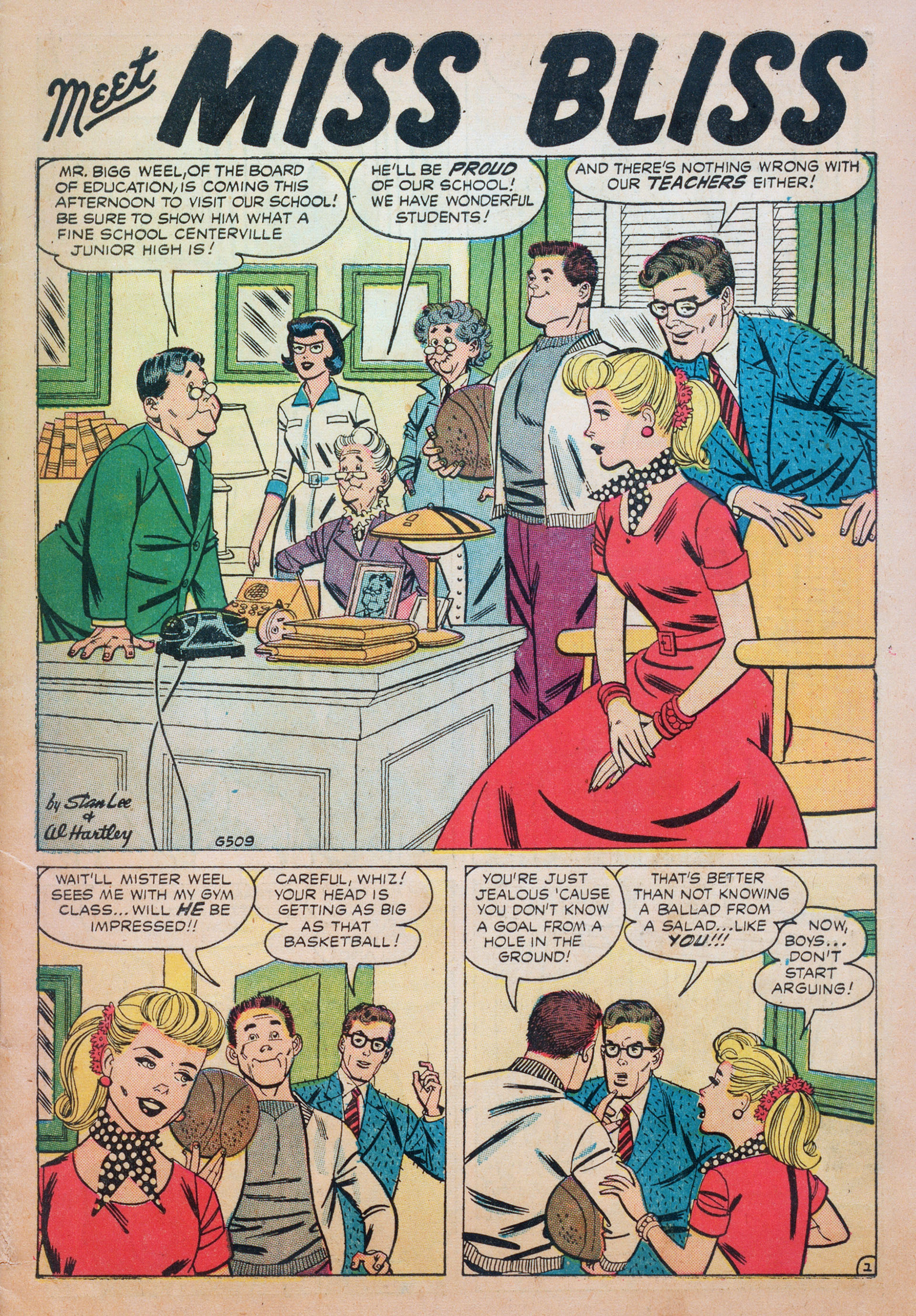 Read online Meet Miss Bliss comic -  Issue #3 - 3