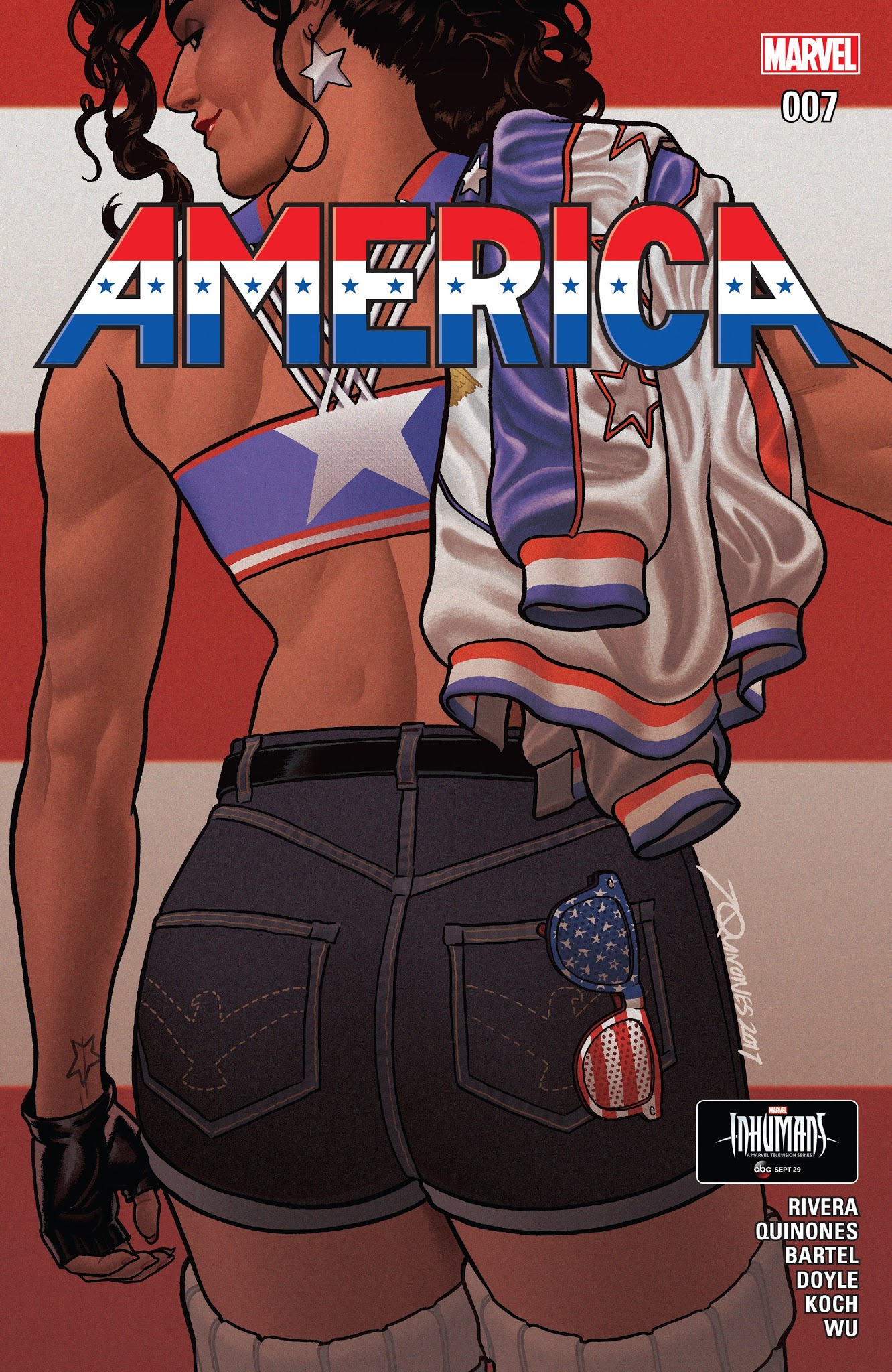 Read online America (2017) comic -  Issue #7 - 1