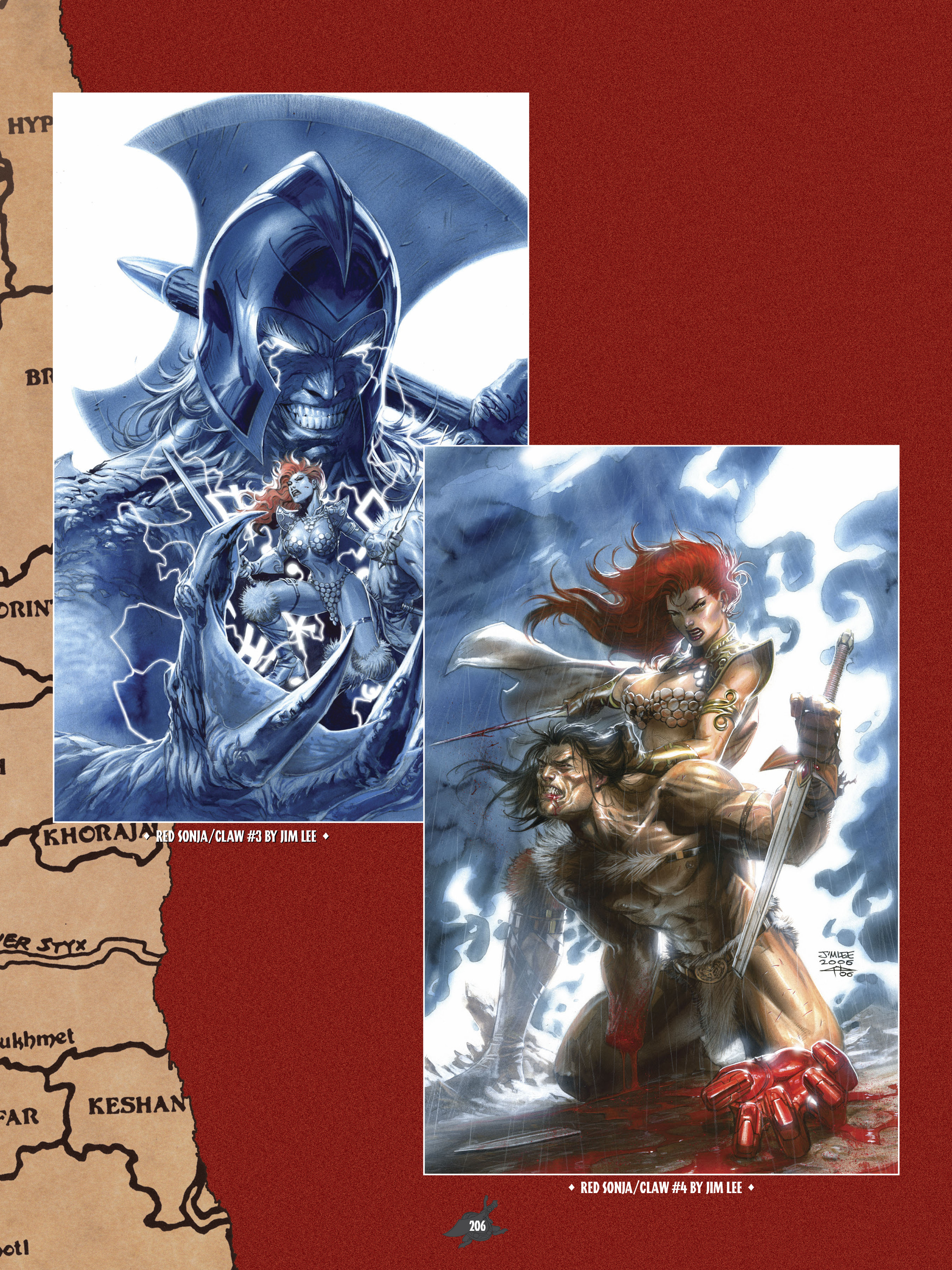 Read online The Art of Red Sonja comic -  Issue # TPB 1 (Part 2) - 98