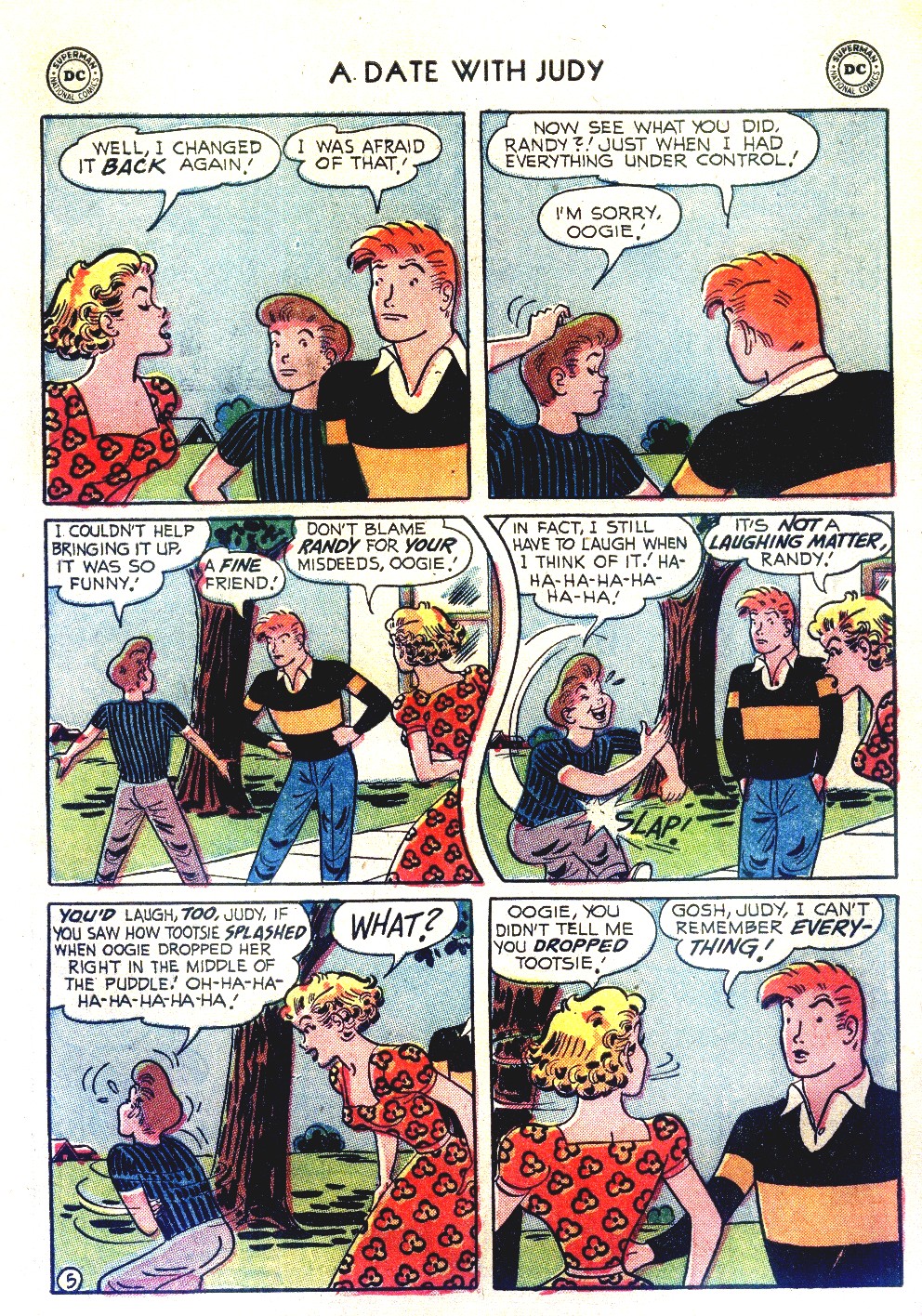 Read online A Date with Judy comic -  Issue #45 - 7