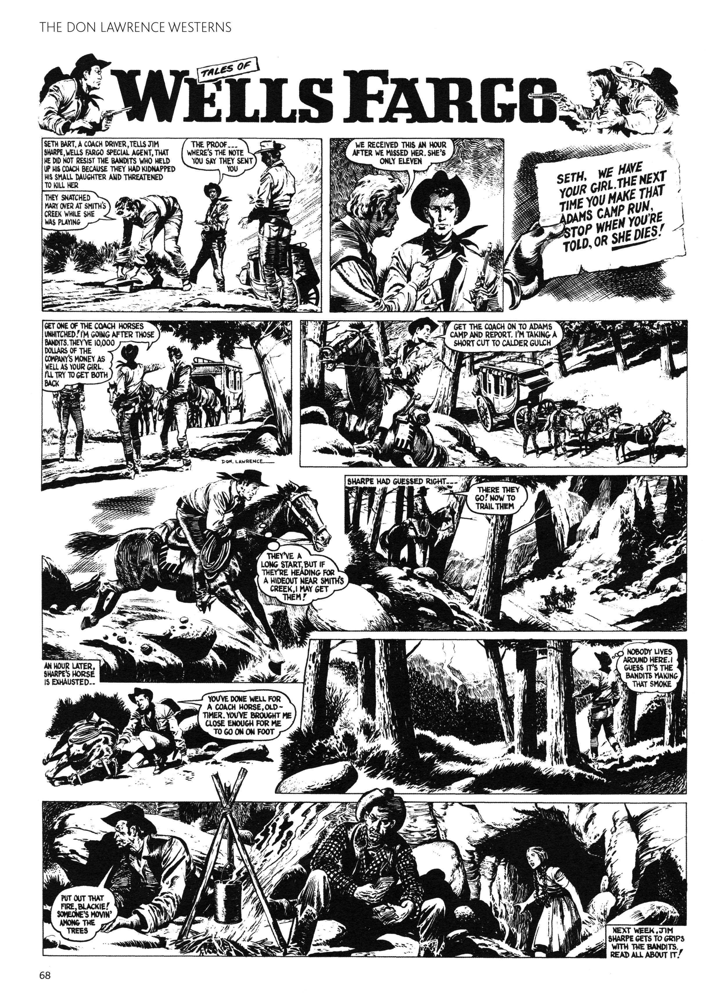 Read online Don Lawrence Westerns comic -  Issue # TPB (Part 1) - 72