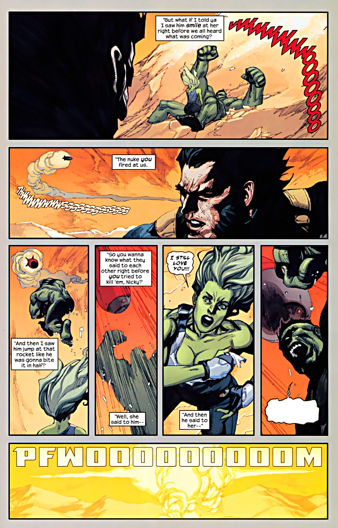 Read online Ultimate Wolverine vs. Hulk comic -  Issue #5 - 15