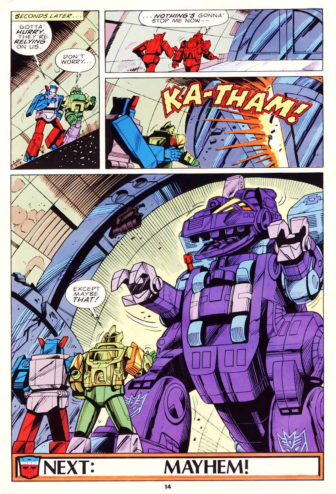Read online The Transformers (UK) comic -  Issue #168 - 13