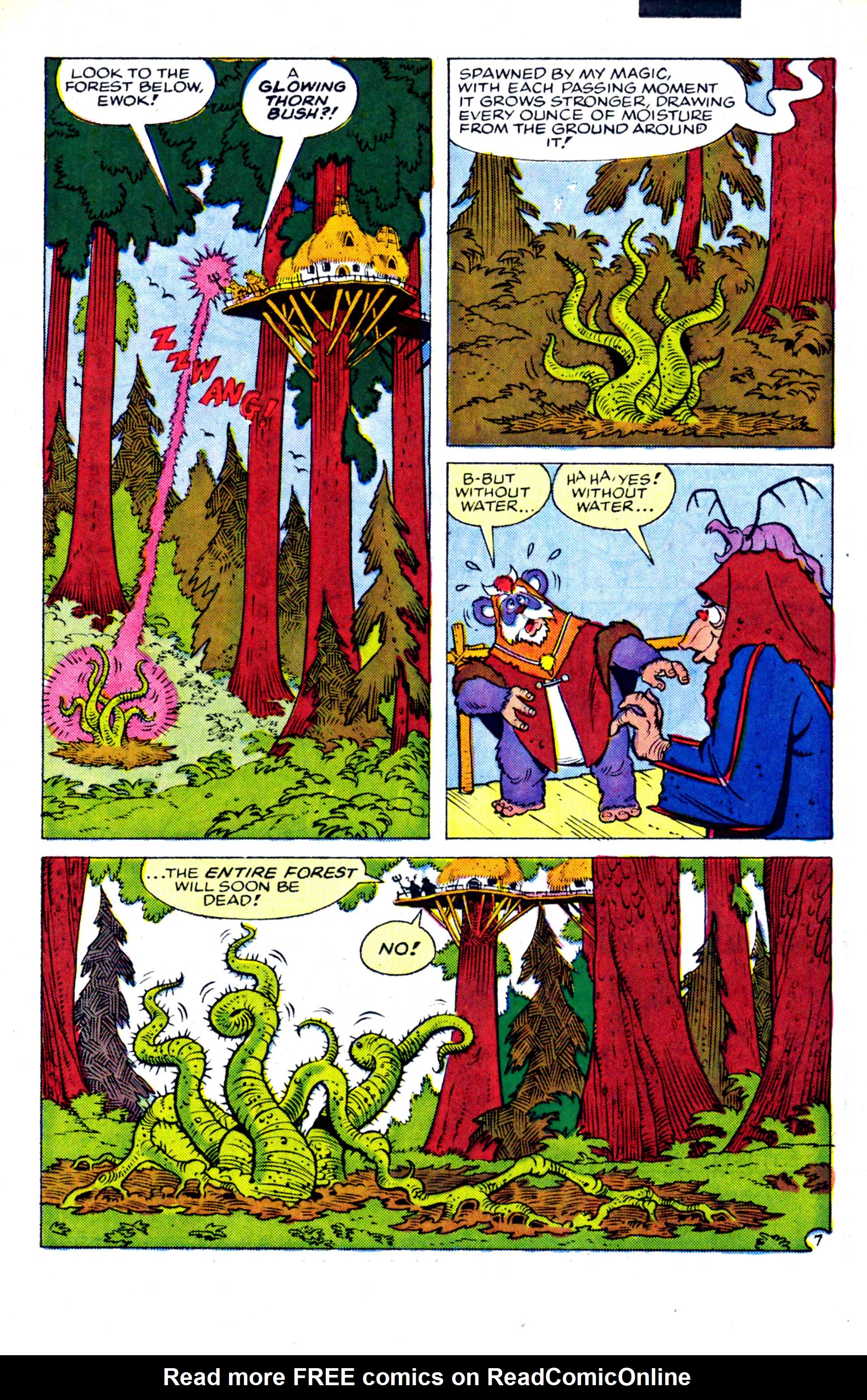 Read online Ewoks (1987) comic -  Issue #12 - 8