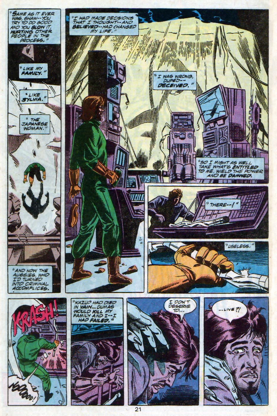 Read online Manhunter (1988) comic -  Issue #21 - 22