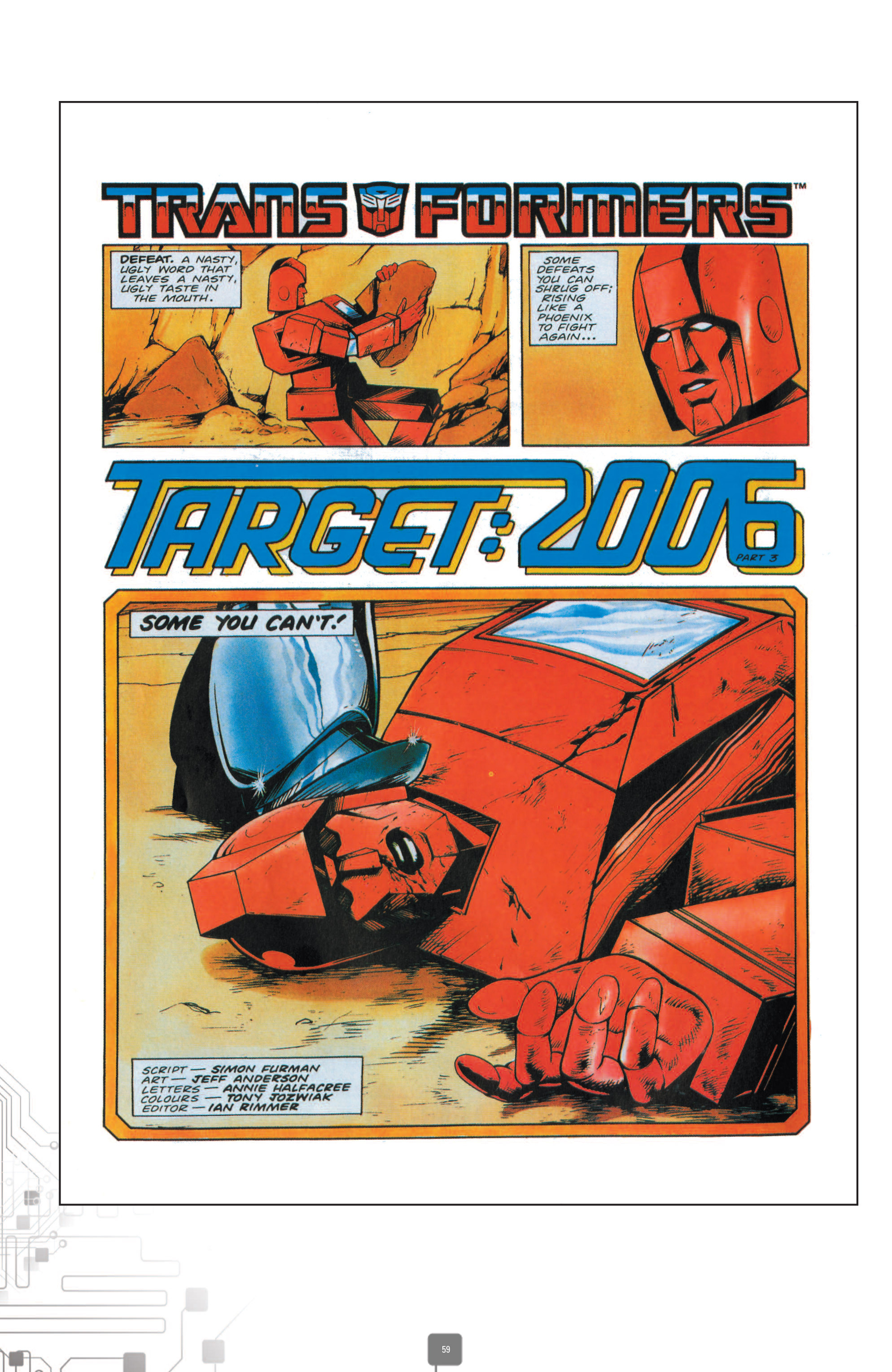 Read online The Transformers Classics UK comic -  Issue # TPB 3 - 60