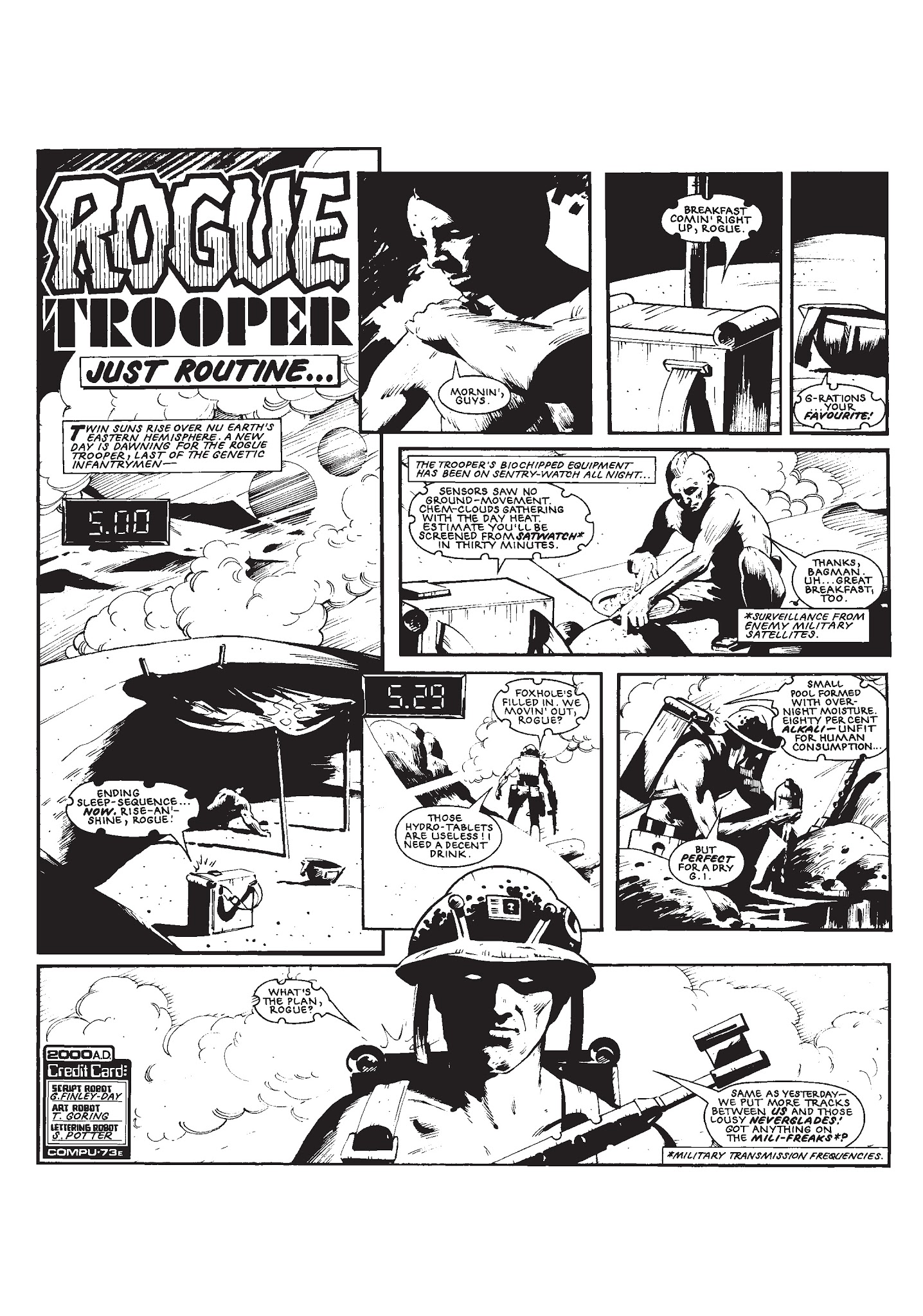 Read online Rogue Trooper: Tales of Nu-Earth comic -  Issue # TPB 2 - 271