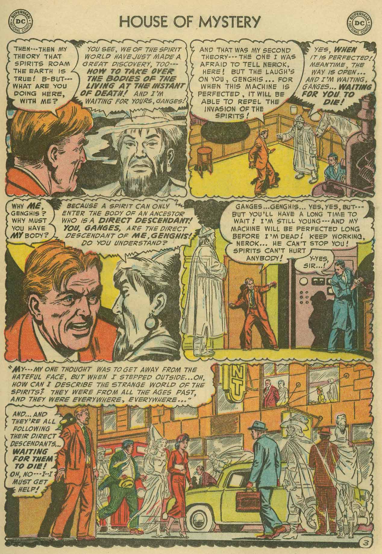 Read online House of Mystery (1951) comic -  Issue #21 - 21