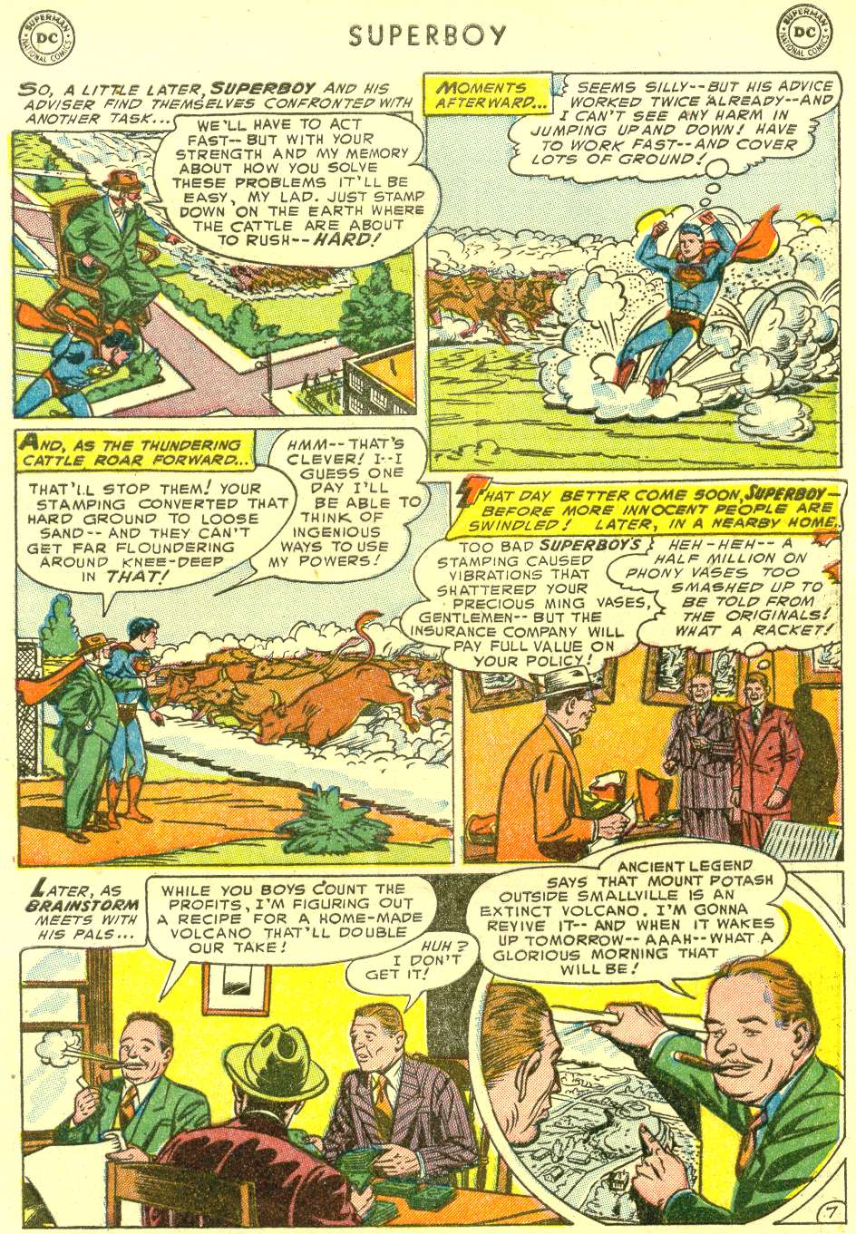 Read online Superboy (1949) comic -  Issue #31 - 8
