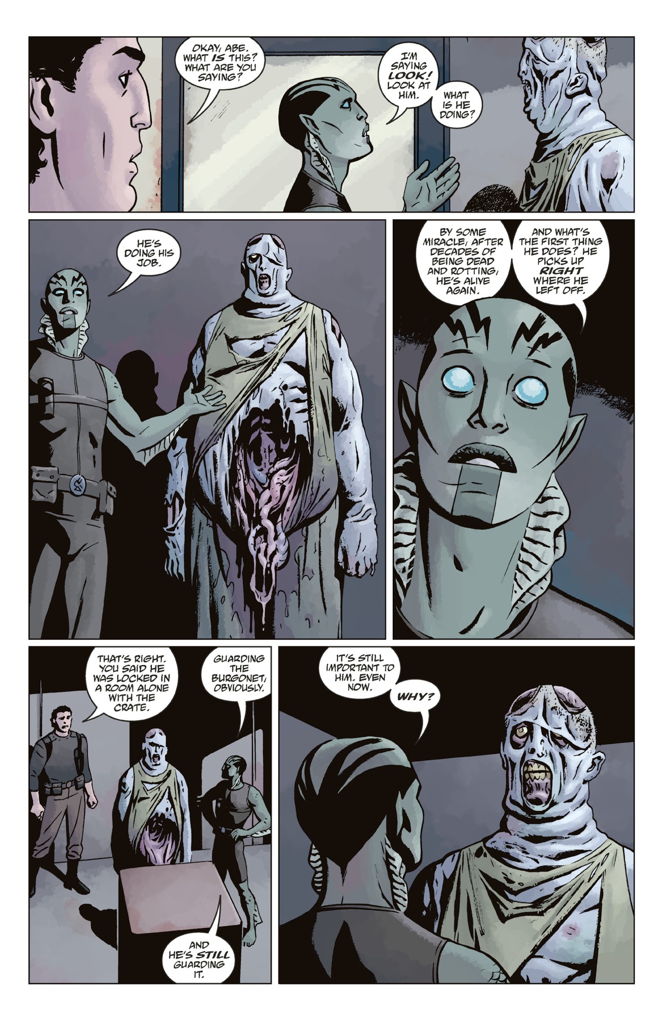 Read online Abe Sapien: The Devil Does Not Jest and Other Stories comic -  Issue # TPB - 74