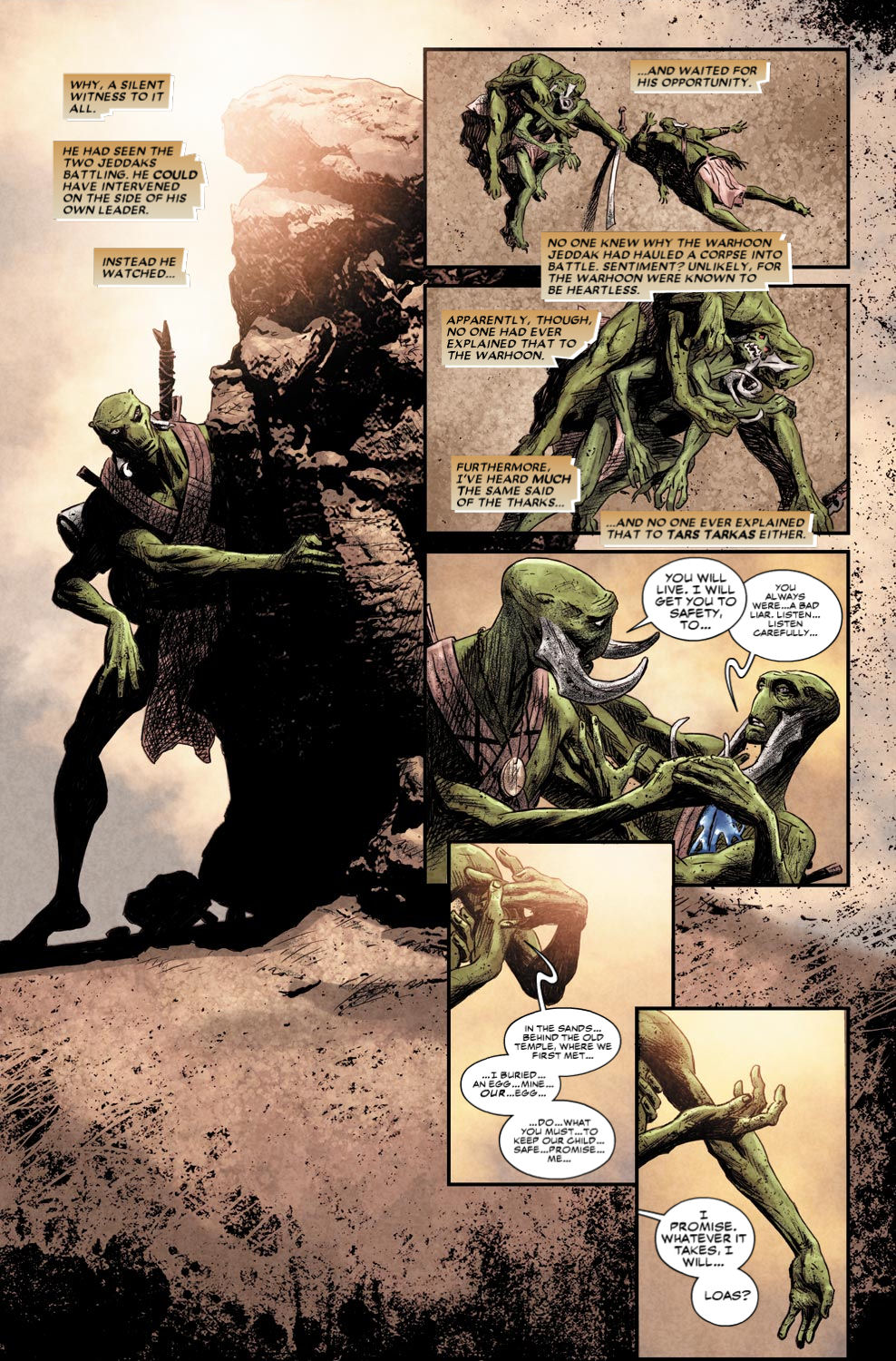 Read online John Carter: The World of Mars comic -  Issue #4 - 16