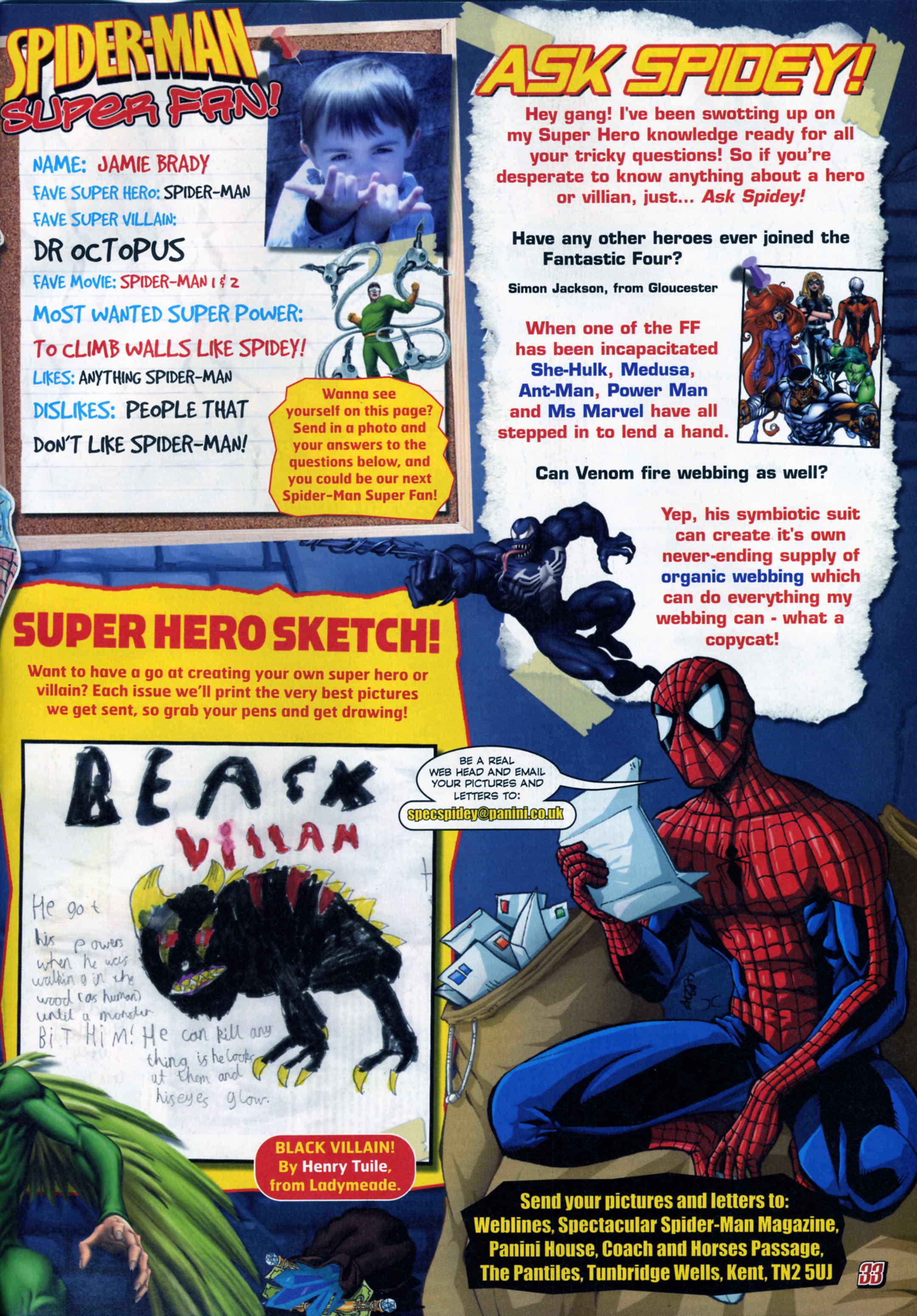 Read online Spectacular Spider-Man Adventures comic -  Issue #141 - 32