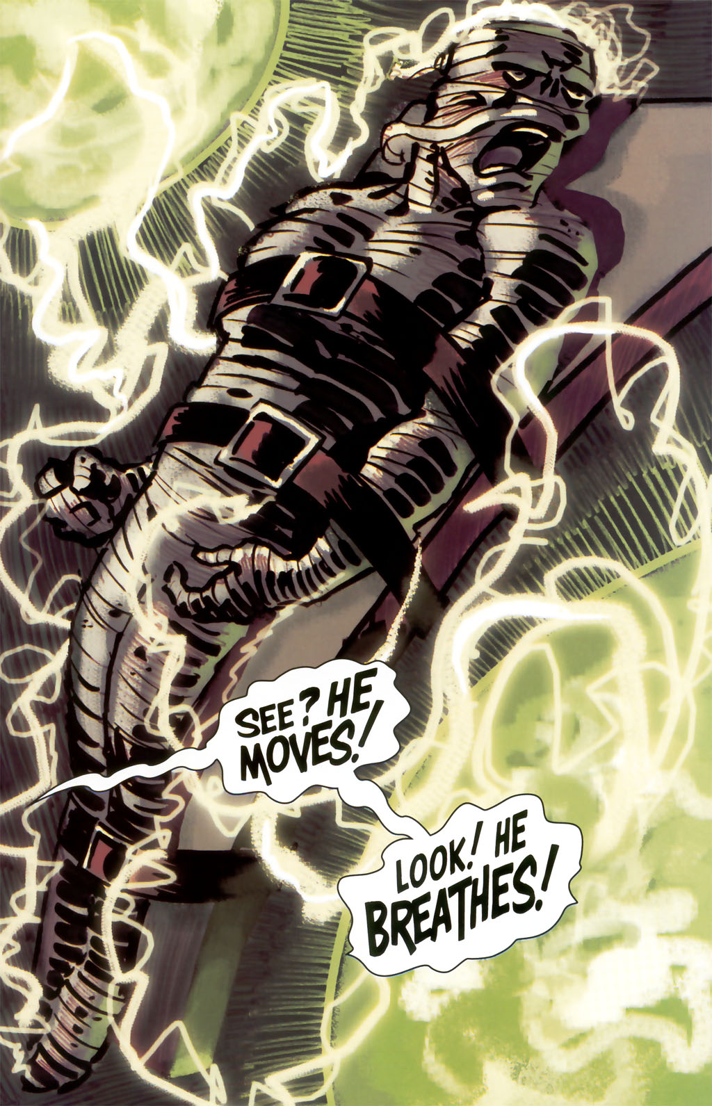 Read online Frankenstein Mobster comic -  Issue #1 - 12