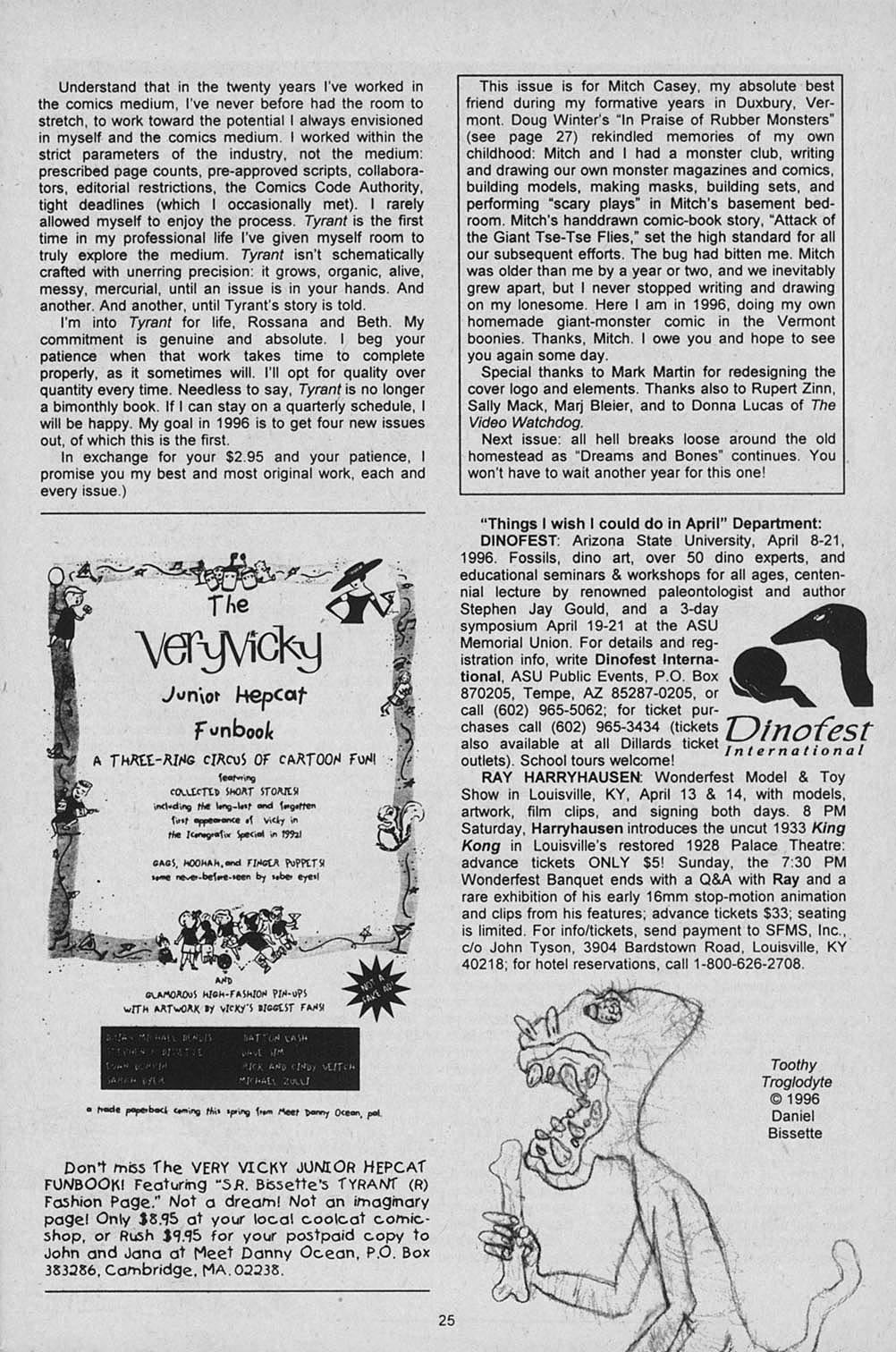 Read online S.R. Bissette's Tyrant comic -  Issue #4 - 27