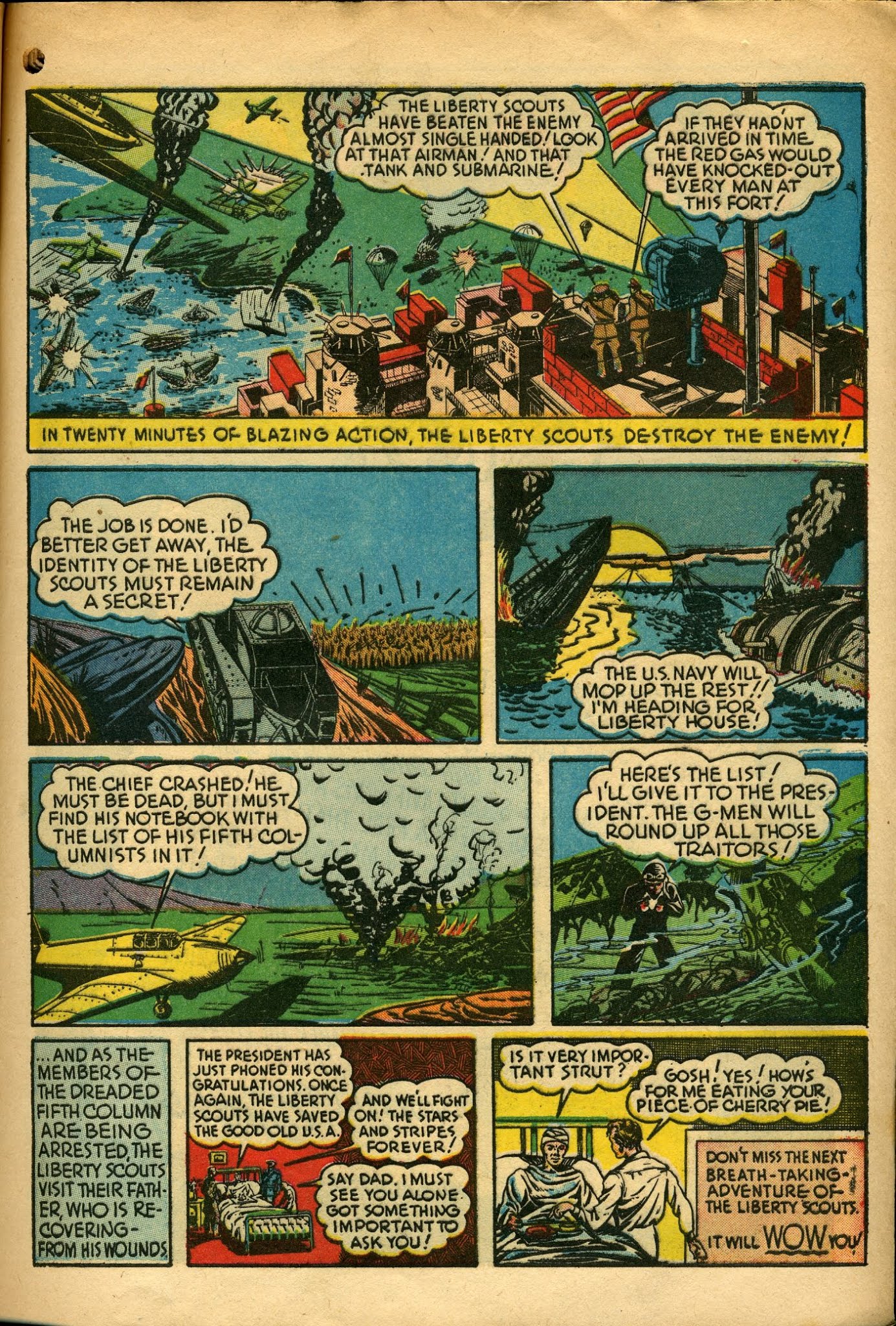 Read online Liberty Scouts Comics comic -  Issue #3 - 17
