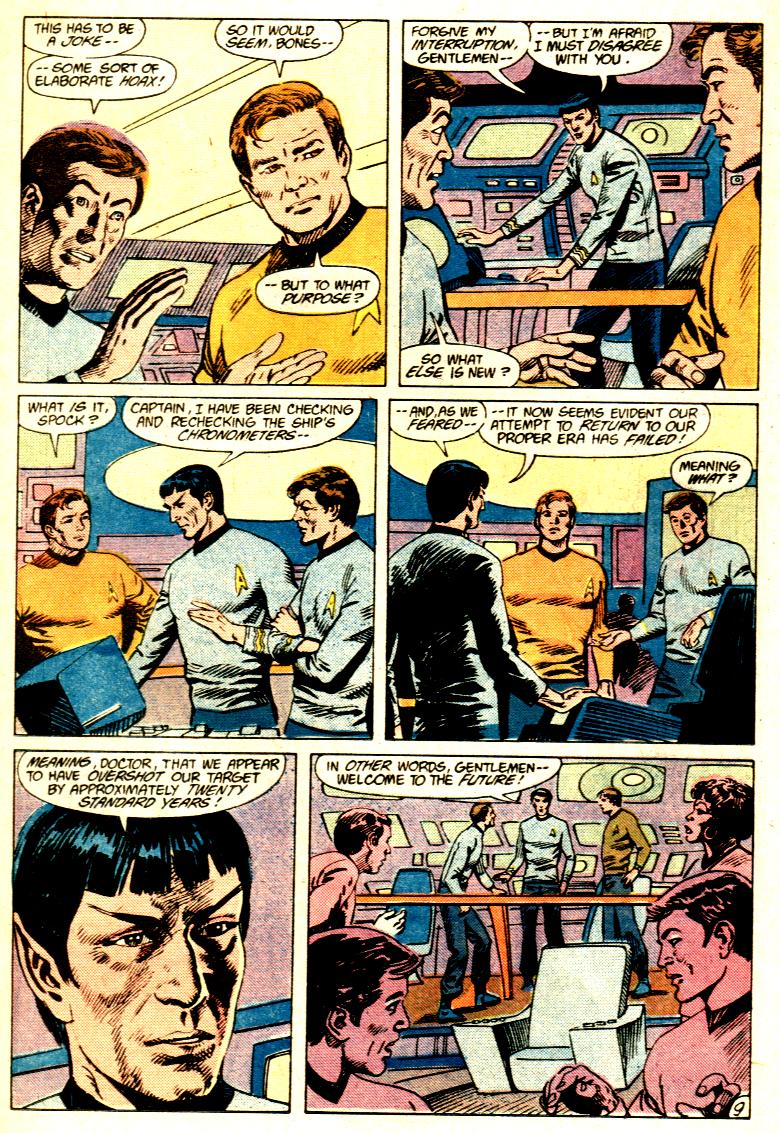 Read online Star Trek (1984) comic -  Issue #33 - 9