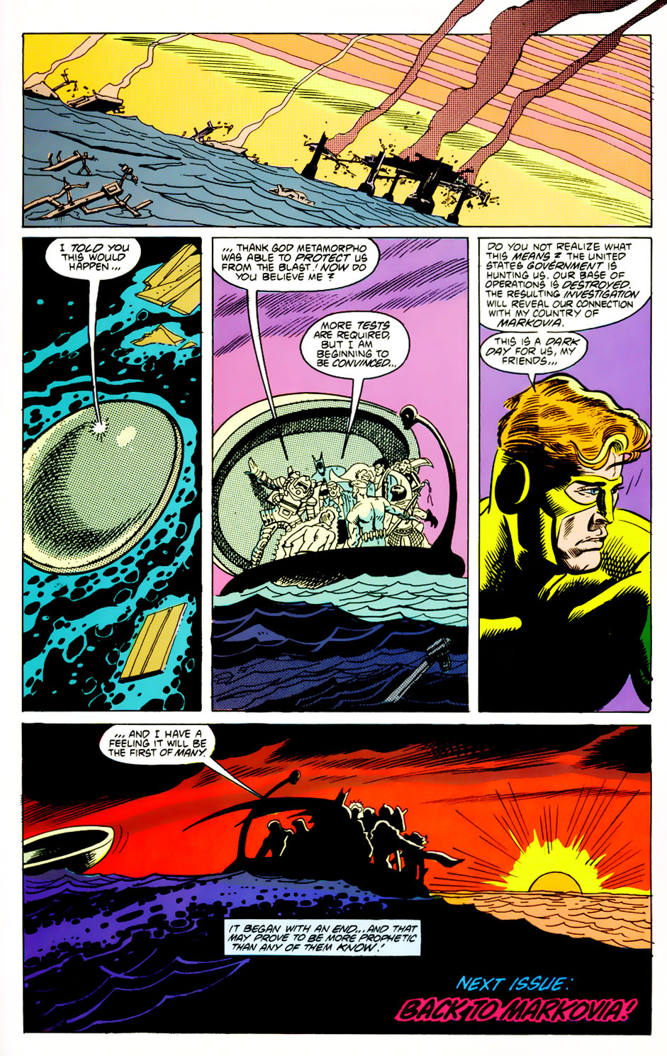 Read online The Outsiders (1985) comic -  Issue #25 - 28