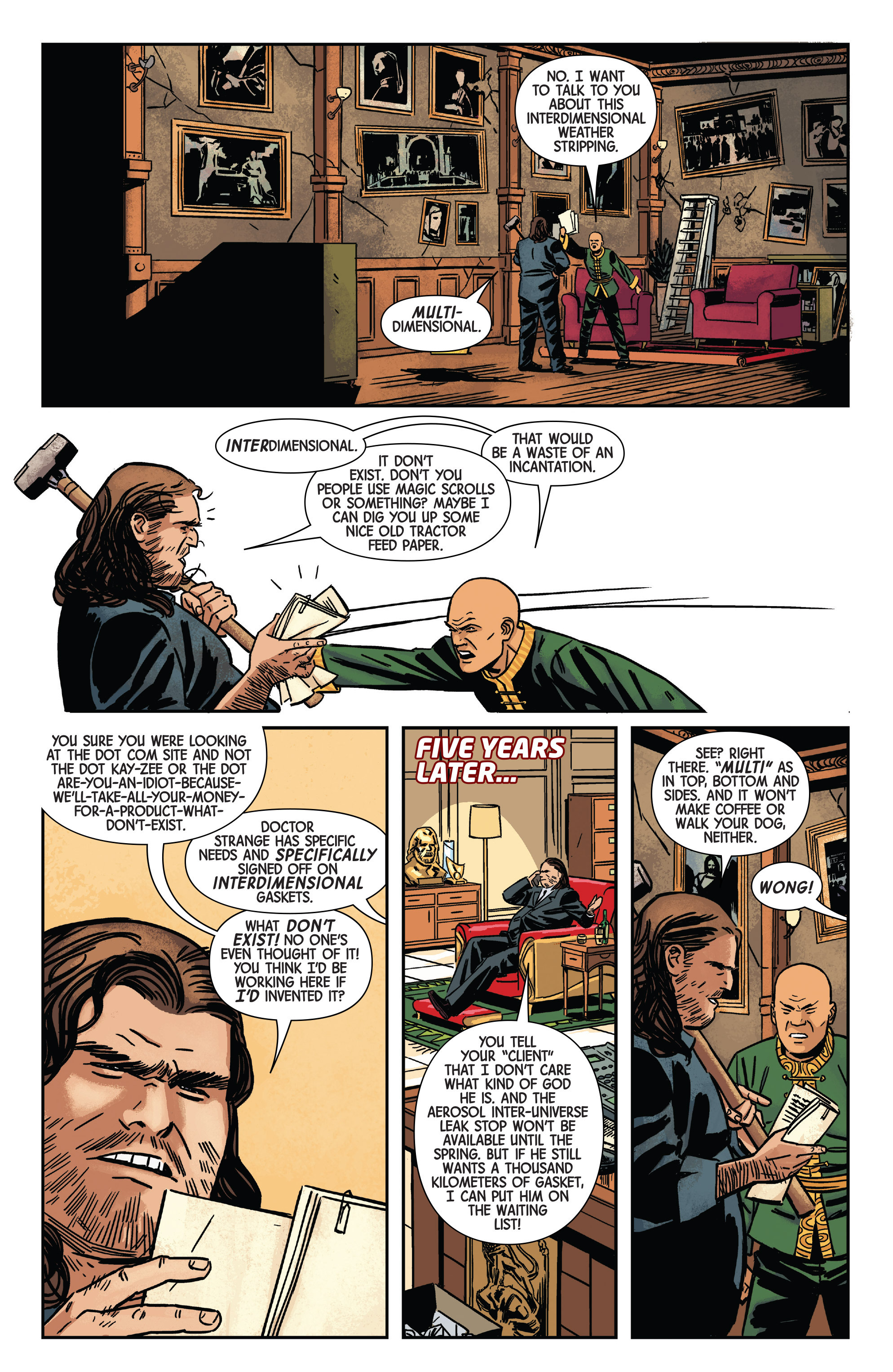 Read online Doctor Strange (2015) comic -  Issue # Annual 1 - 5