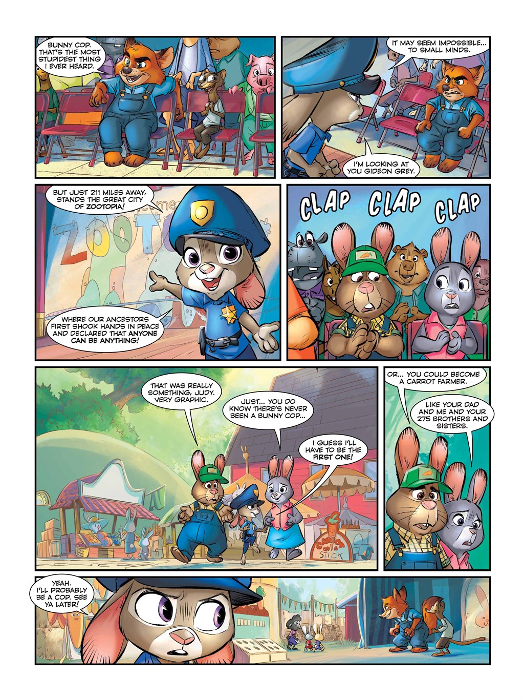 Read online Disney Zootopia comic -  Issue # Full - 3