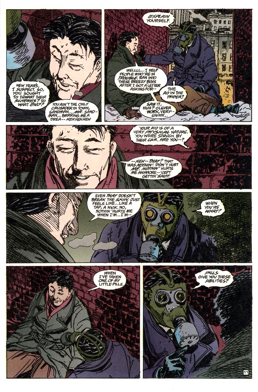 Sandman Mystery Theatre Issue #31 #32 - English 11