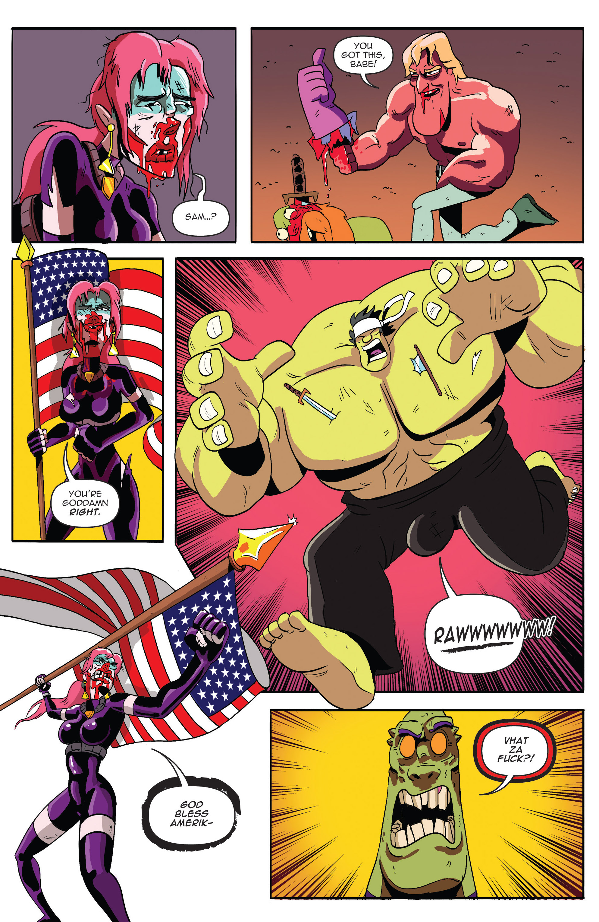 Read online AmeriKarate comic -  Issue #3 - 23