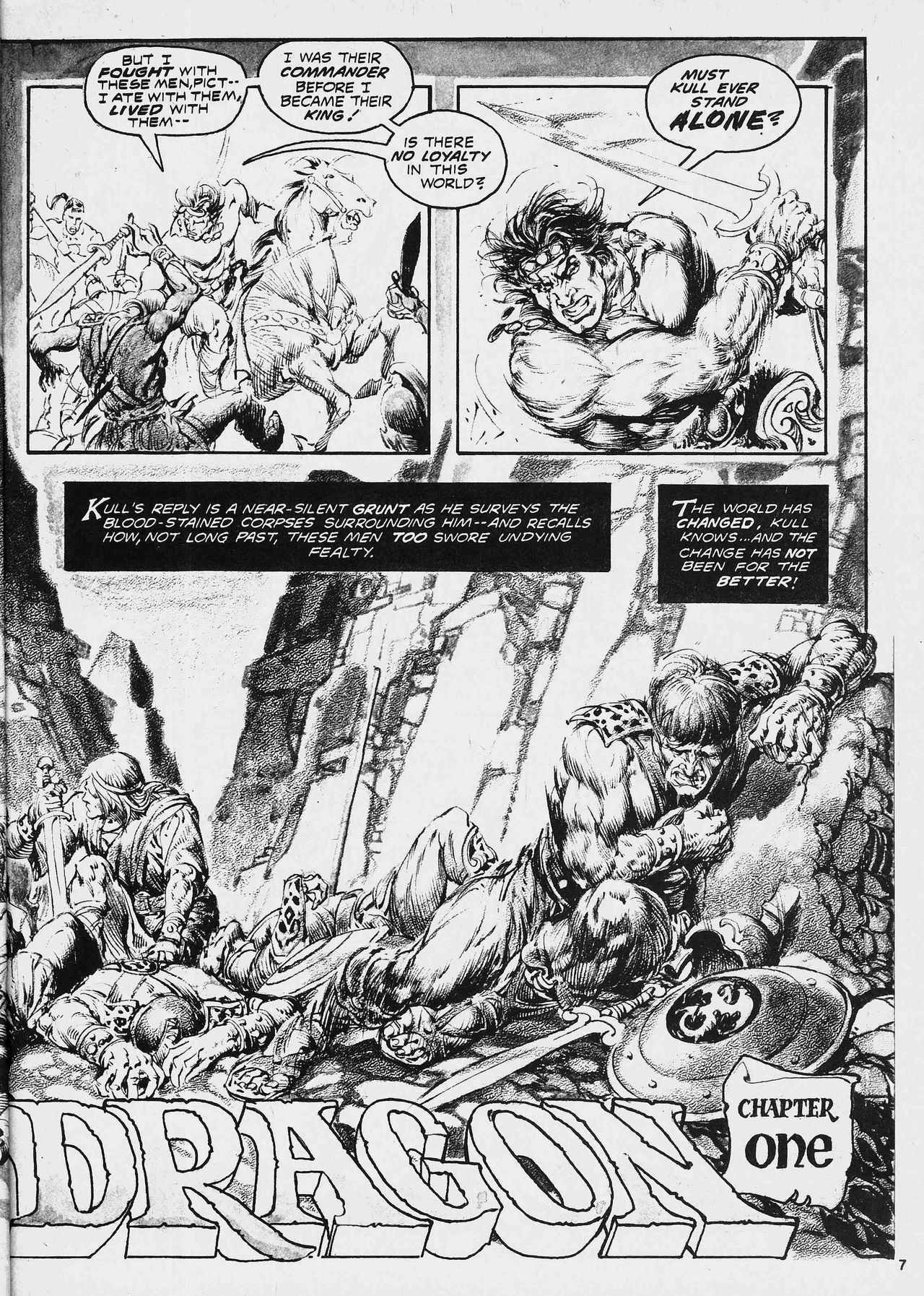Read online Kull and the Barbarians comic -  Issue #2 - 7