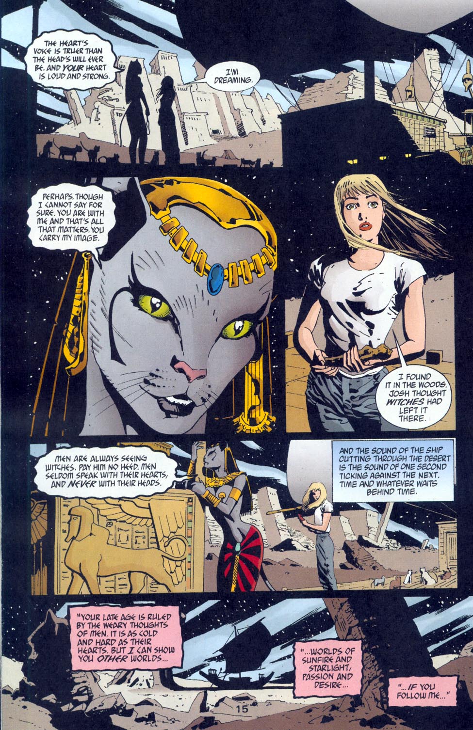 Read online Sandman Presents: Bast comic -  Issue #1 - 16
