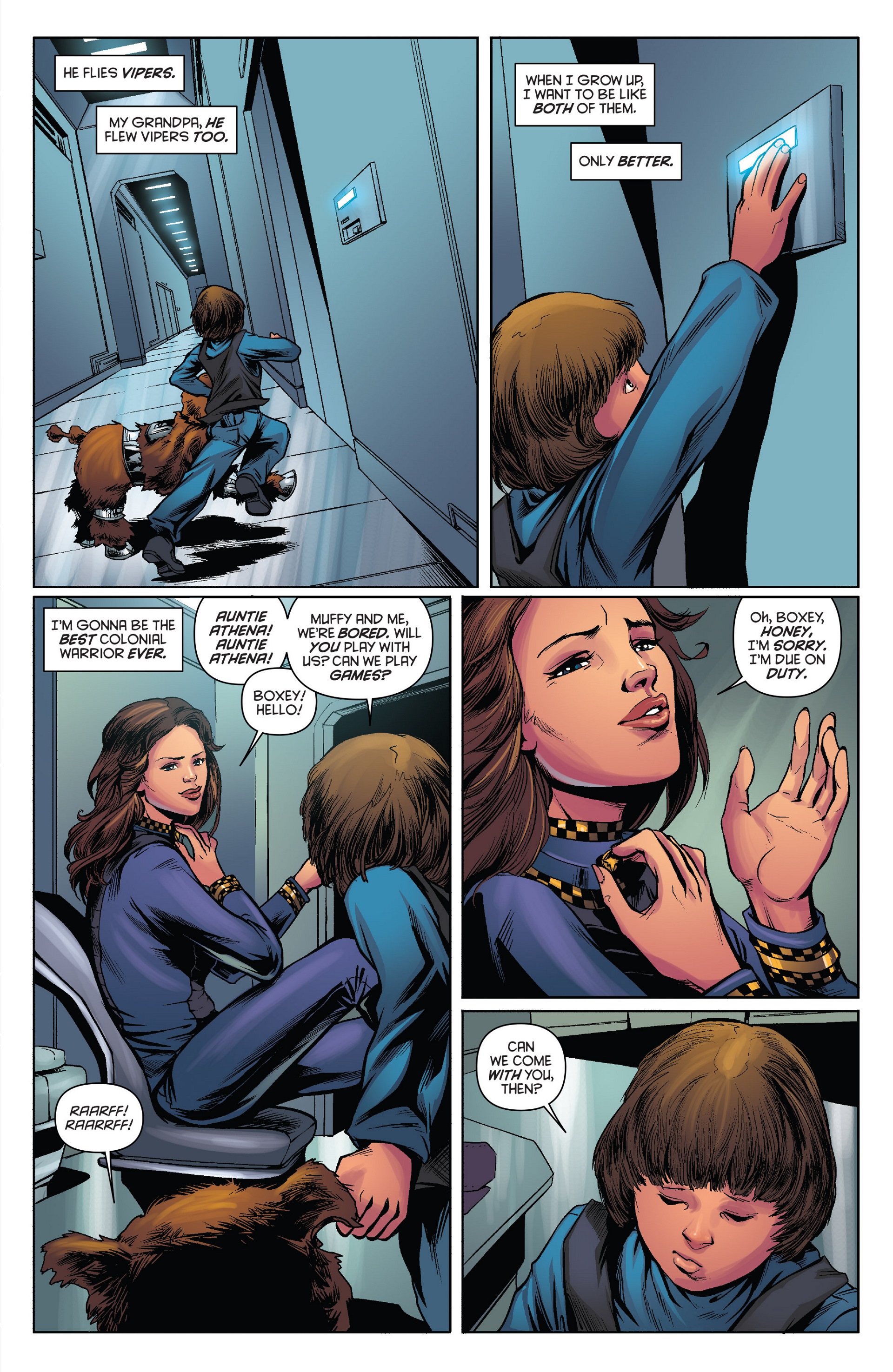 Read online Classic Battlestar Galactica (2013) comic -  Issue #12 - 11