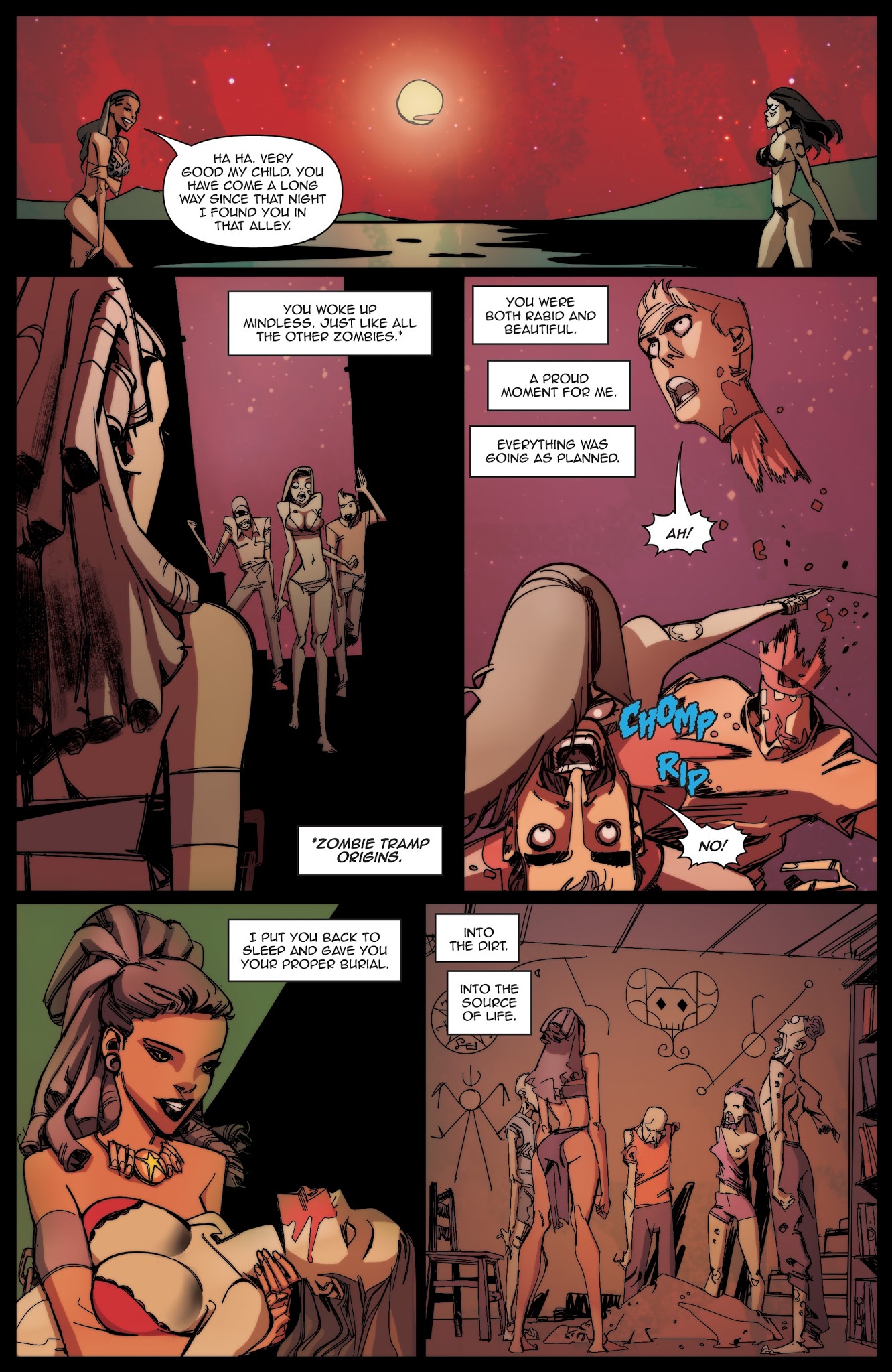 Read online Zombie Tramp (2014) comic -  Issue #38 - 13