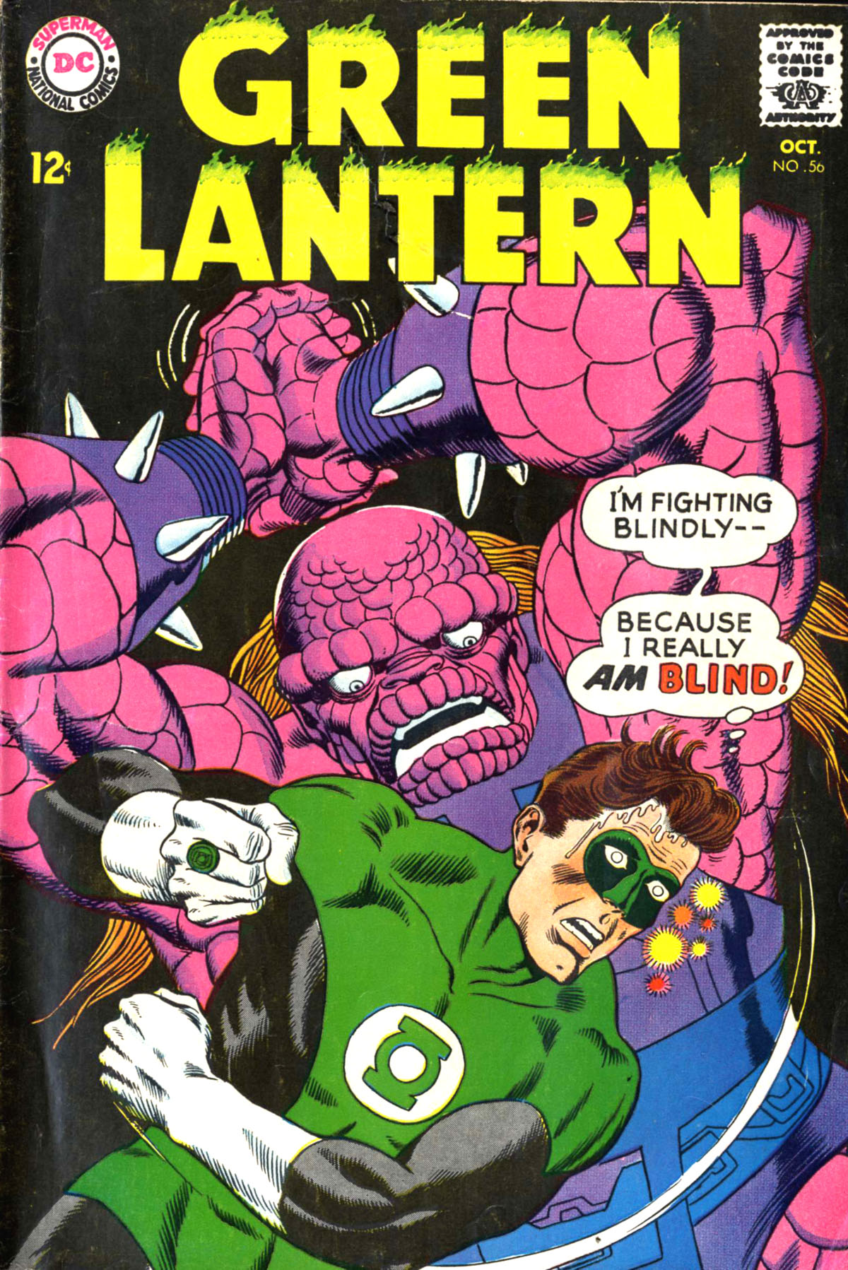 Read online Green Lantern (1960) comic -  Issue #56 - 1
