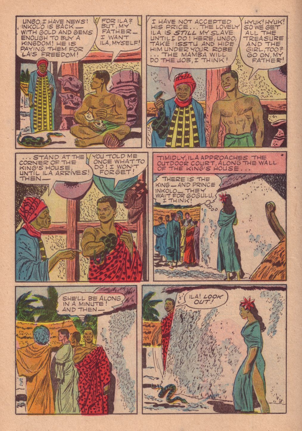 Read online Tarzan (1948) comic -  Issue #28 - 18