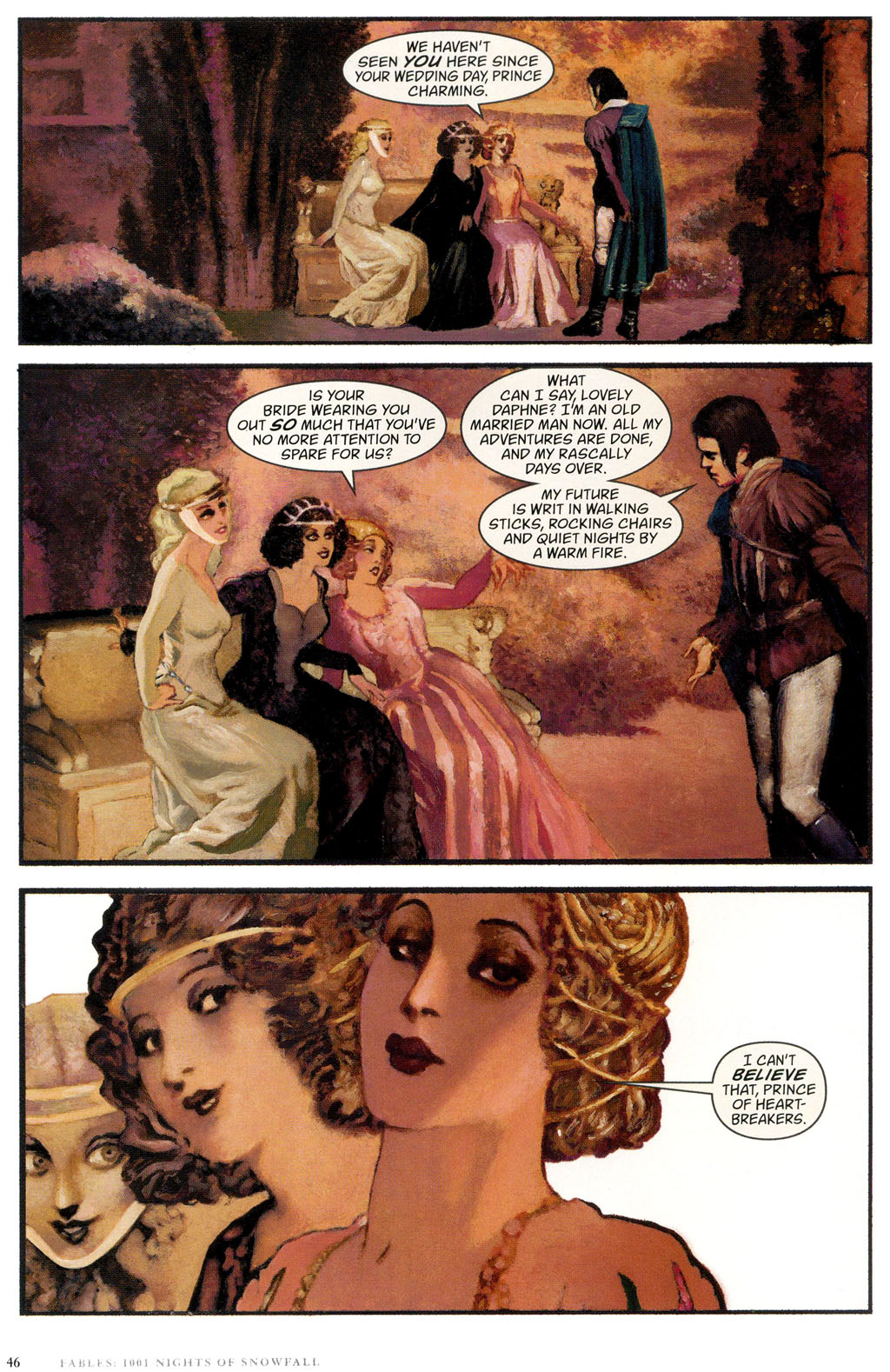 Read online Fables: 1001 Nights of Snowfall comic -  Issue # Full - 46